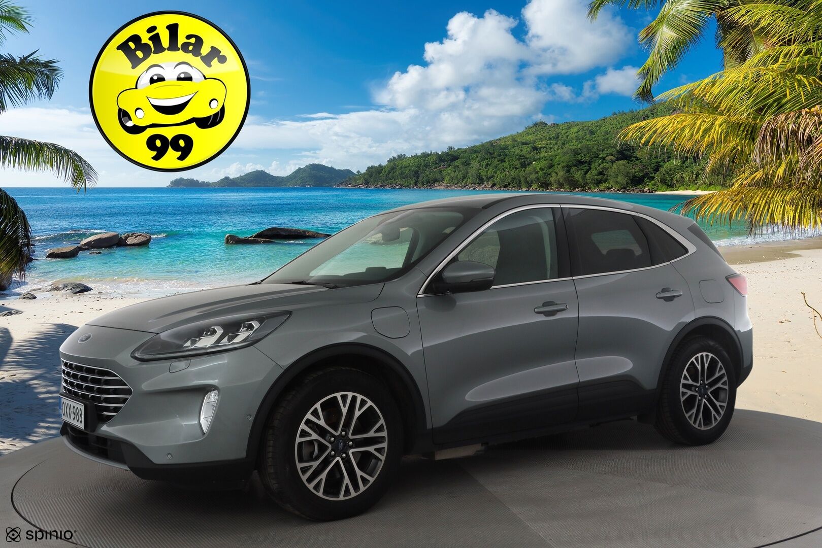 Ford Kuga 2021 2,5 hybrid (PHEV) 225hv CVT FWD Titanium X * ACC / P.kamera / BLIS / LED / Navi / B&O / Koukku * - Suomi-auto / Akku kuntotarkastettu! / Kahdet renkaat aluvanteilla / Merkkihuollettu - HULLUT JOULUT KORKOTARJOUS 2,49% 