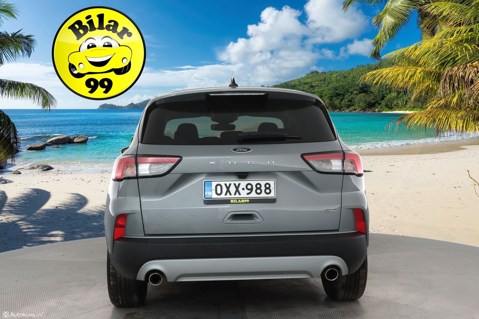 Ford Kuga 2021 2,5 hybrid (PHEV) 225hv CVT FWD Titanium X ** Adapt. vakkari / Koukku / Keyless / P.kamera / Navi - B&O / Kahdet renkaat / Merkkihuollot 