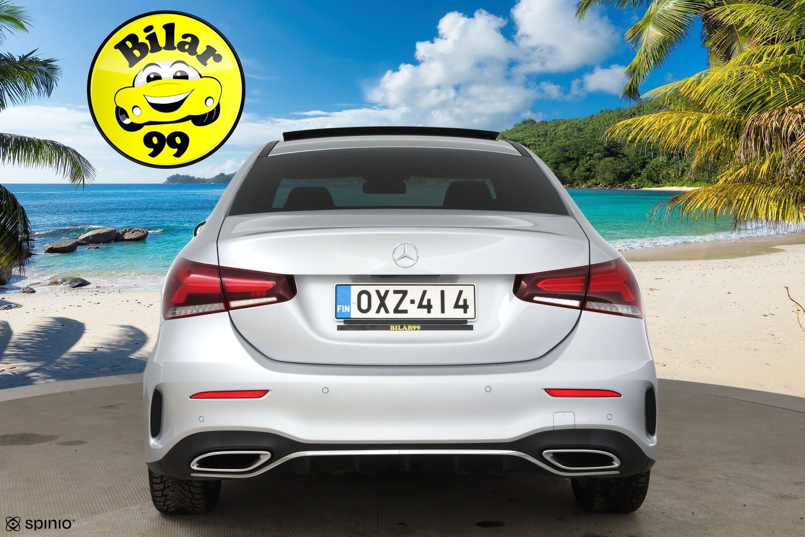 Mercedes-Benz A 2020 250 e A sedan Business AMG Edition EQ Power / Adapt vak. / Muistinahat / Widescreen / Kattoluukku / P-Kamera / Keyless / Ambient - SOH 95.2% / Huippuvarusteltu!