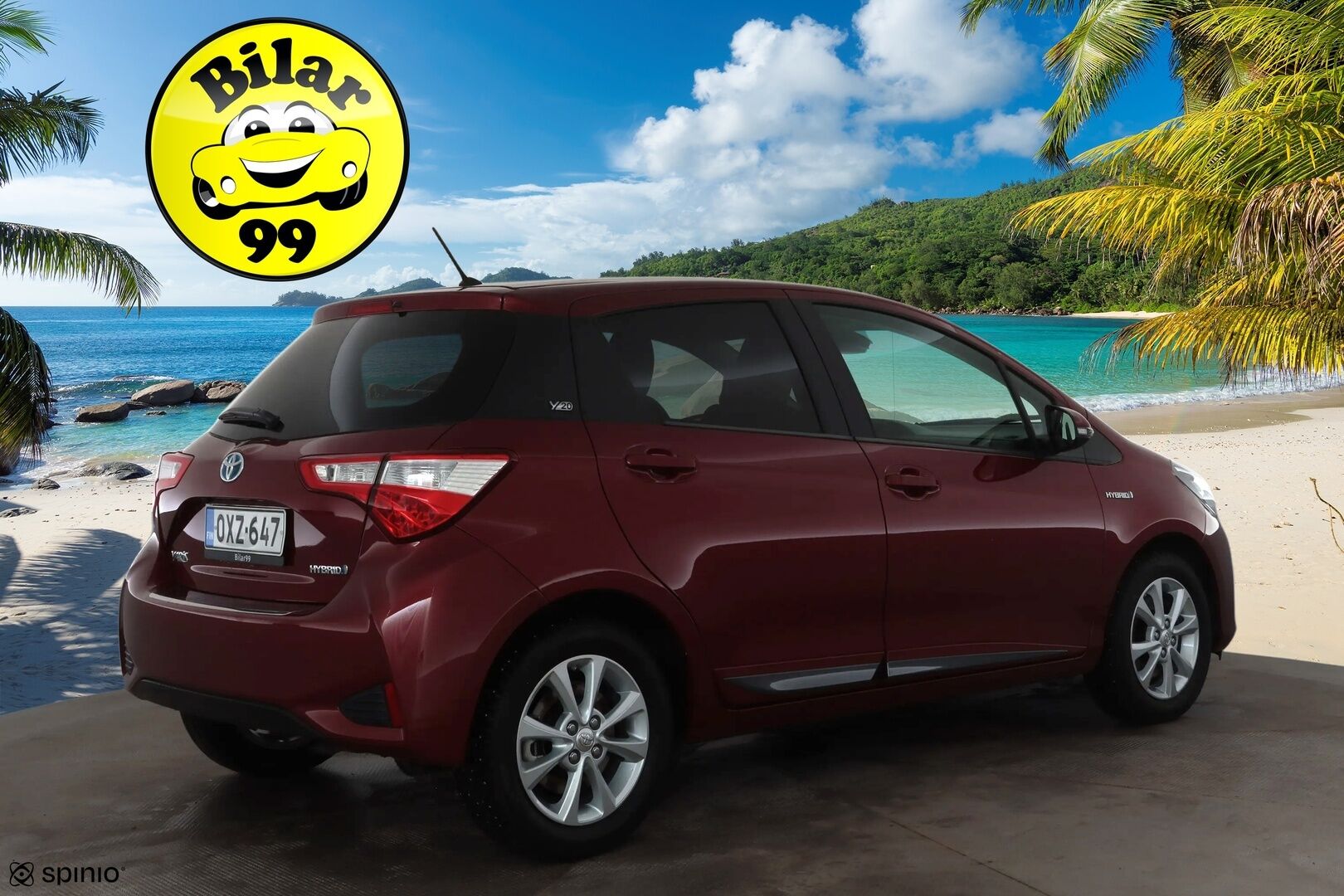 Toyota Yaris 2020 1,5 Hybrid Y20 Edition * Vakkari / P.kamera / Navi / Lohko / Kaistavahti * - 1.Om Suomi-auto / Kahdet renkaat aluvanteilla / Juuri huollettu!