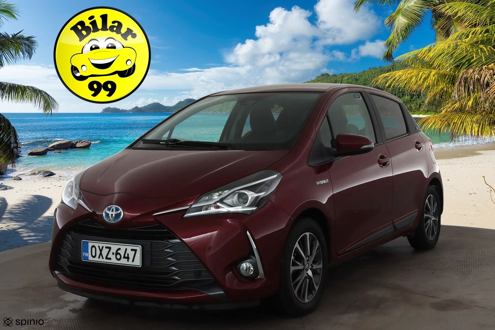 Toyota Yaris 2020 1,5 Hybrid Y20 Edition * Vakkari / P.kamera / Navi / Lohko / Kaistavahti * - 1.Om Suomi-auto / Kahdet renkaat aluvanteilla