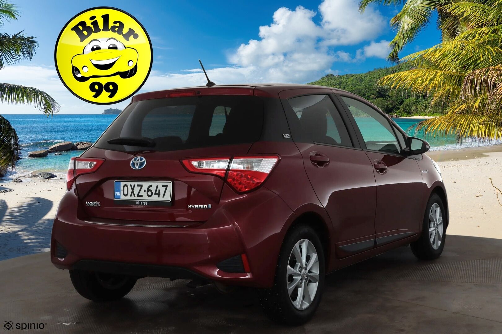 Toyota Yaris 2020 1,5 Hybrid Y20 Edition * Vakkari / P.kamera / Navi / Lohko / Kaistavahti * - 1.Om Suomi-auto / Kahdet renkaat aluvanteilla / Juuri huollettu!