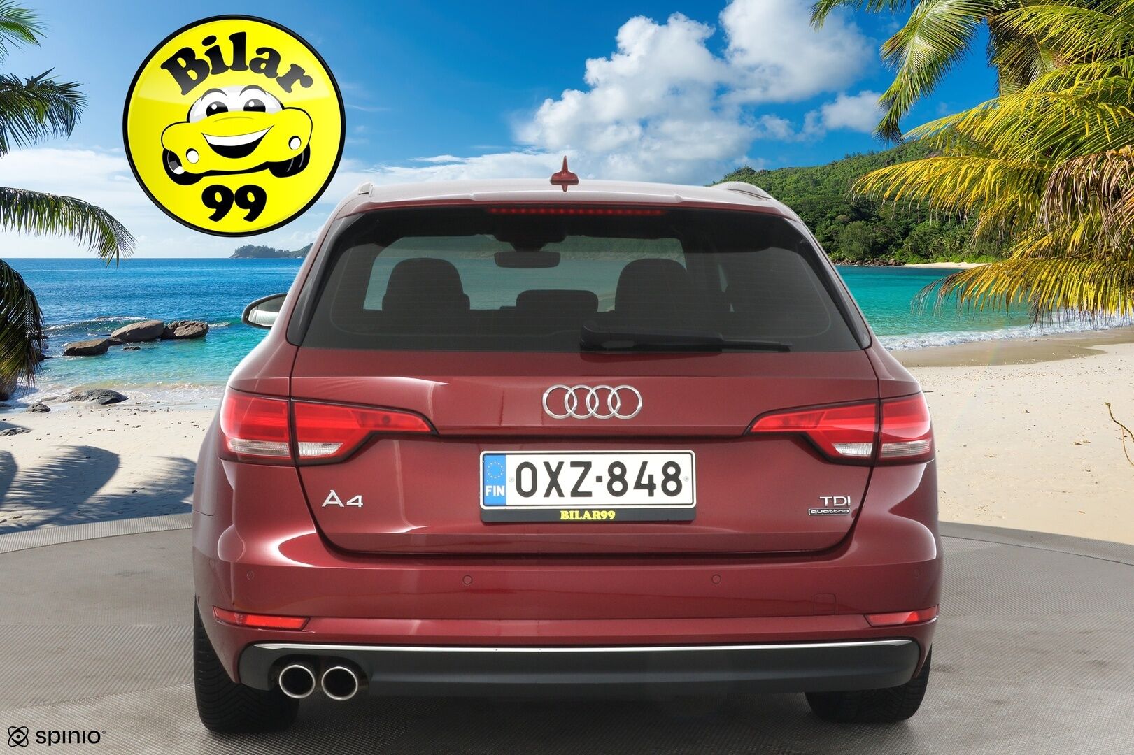 Audi A4 2017 Avant Business Sport 3,0 TDI 200 kW quattro * ACC / Webasto / Lane Assist /  Digimittaristo * - 2x hyvät renkaat / Hyvällä huoltohistorialla / Hienokuntoinen - HULLUT AVAJAISHULINAT KORKOTARJOUS 3,29 %