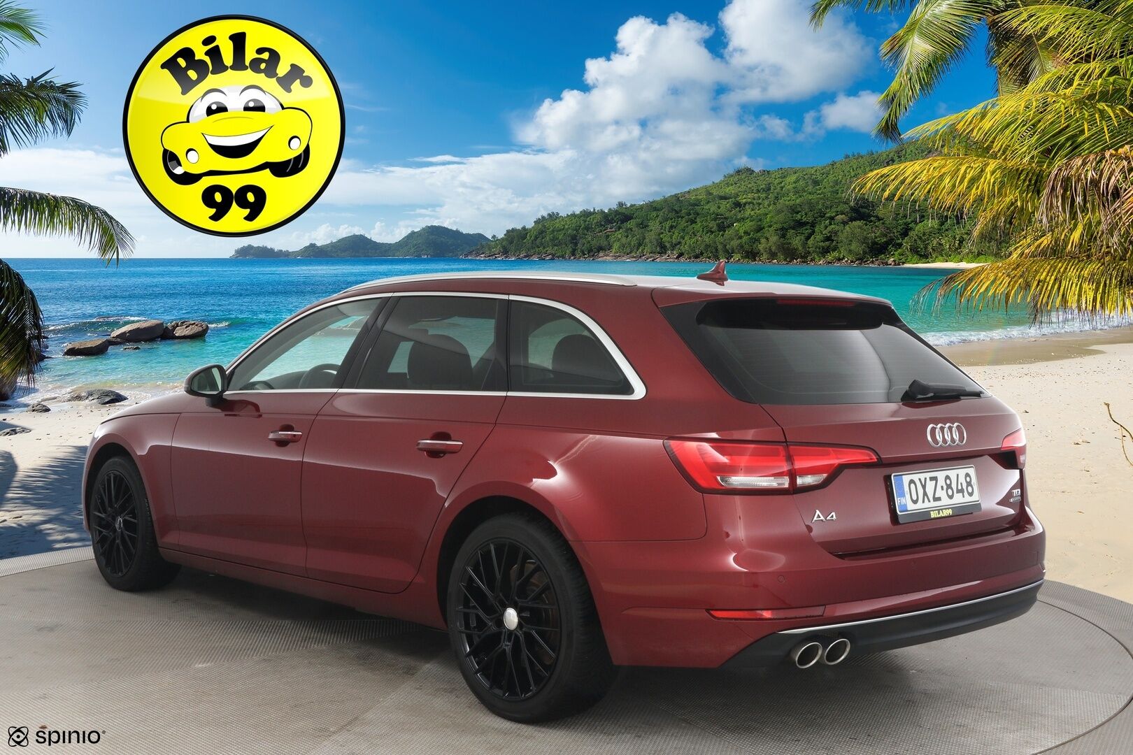 Audi A4 2017 Avant Business Sport 3,0 TDI 200 kW quattro * ACC / Webasto / Lane Assist /  Digimittaristo * - * Bluetooth / Kaukovaloautomatiikka / P-Tutkat  / Juuri huollettu * 