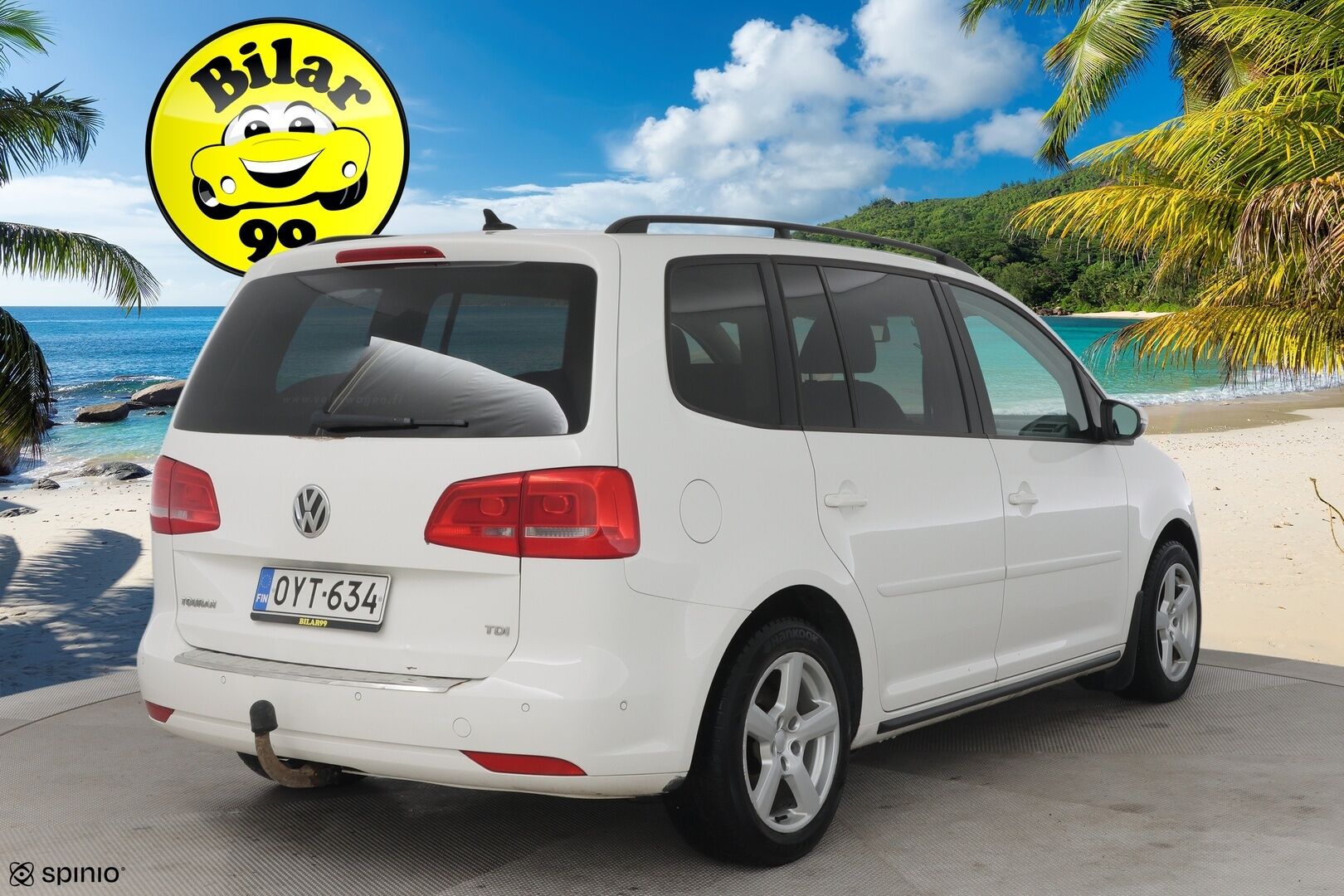 Volkswagen Touran 2011 Comfortline 1,6 TDI DSG 7-Paik.  *MYYDÄÄN HUUTOKAUPAT.COMISSA* - Webasto / Tutkat eteen ja taakse / Vetokoukku / Panoraama *