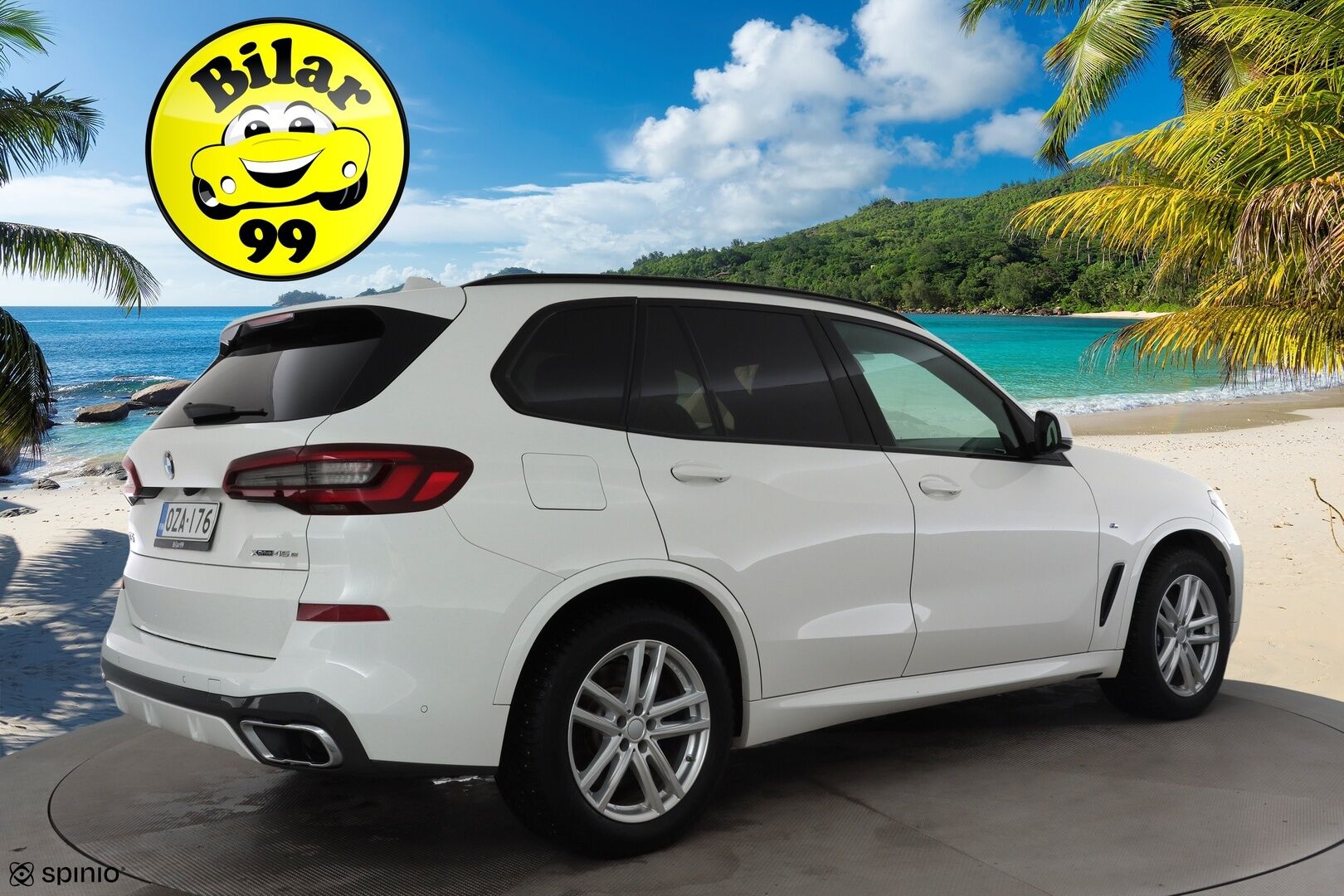 BMW X5 2020 G05 xDrive45e A M Sport * ACC / P.kamera / LED / Navi / Ilma-alusta / Hifi / Muistipenkki / Koukku * - 1.Om Suomi-auto / Kahdet renkaat aluvanteilla - HULLU BLACKWEEK KORKOTARJOUS 2,49%