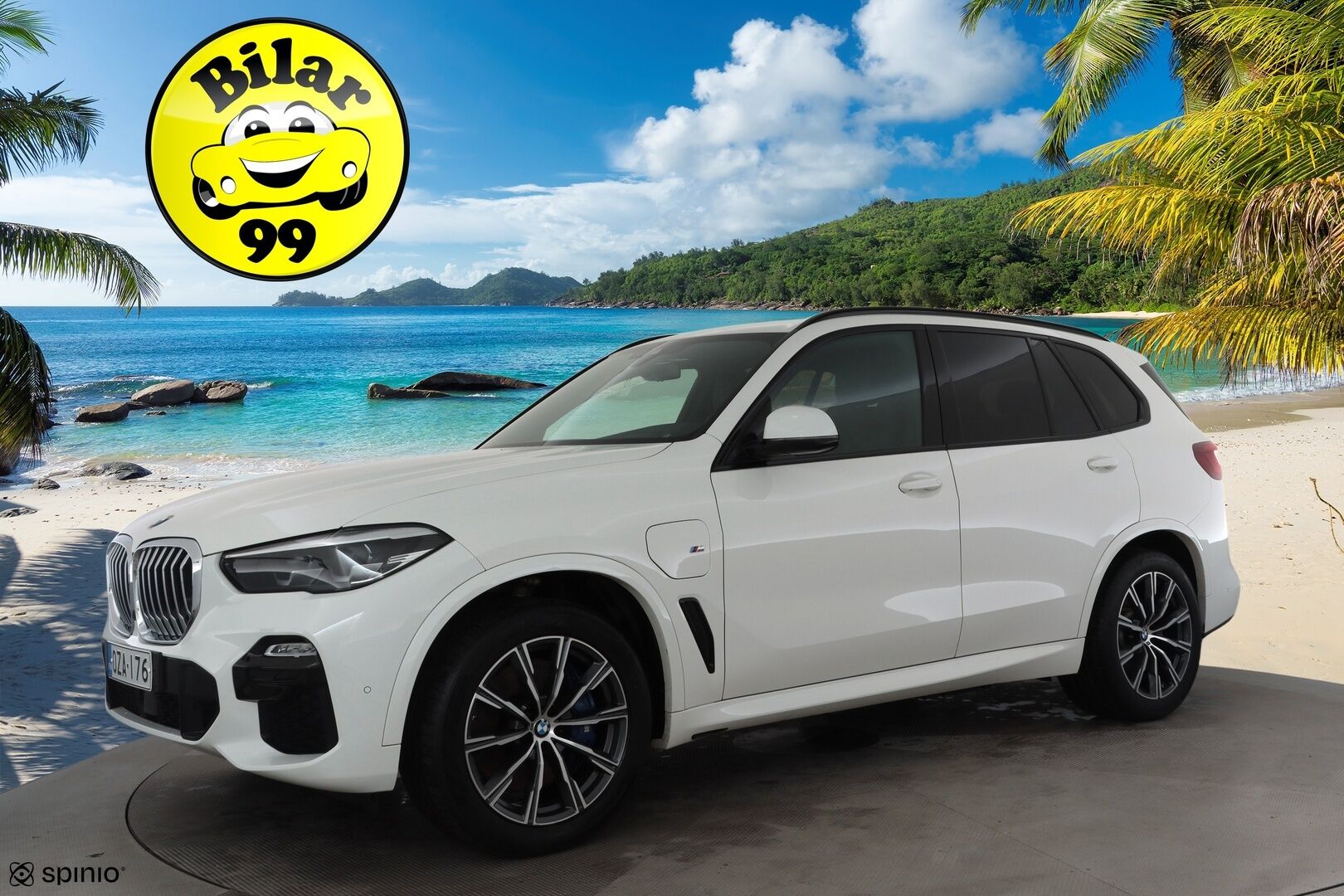 BMW X5 2020 G05 xDrive45e A M Sport * ACC / P.kamera / LED / Navi / Ilma-alusta / Hifi / Muistipenkki / Koukku * - 1.Om Suomi-auto / Kahdet renkaat aluvanteilla - HULLU BLACKWEEK KORKOTARJOUS 2,49%