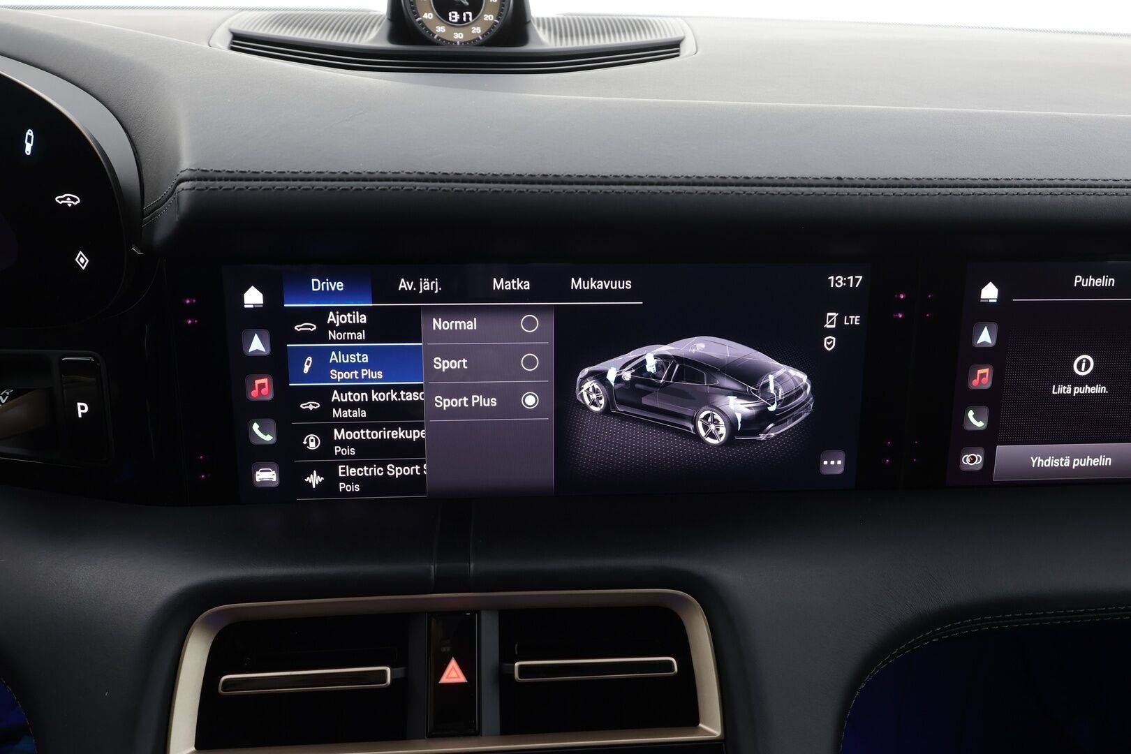 Porsche Taycan 2020 4S 420 kW * Sport-Chrono / Bose / 18-ist muistilla / PDLS+ / PASM / 360 Kamera / Lämpöpumppu * - 1.Om Suomi-auto / Näyttö matkustajalle / Akku kuntotarkastettu / Merkkihuollettu / Kahdet renkaat aluvanteilla