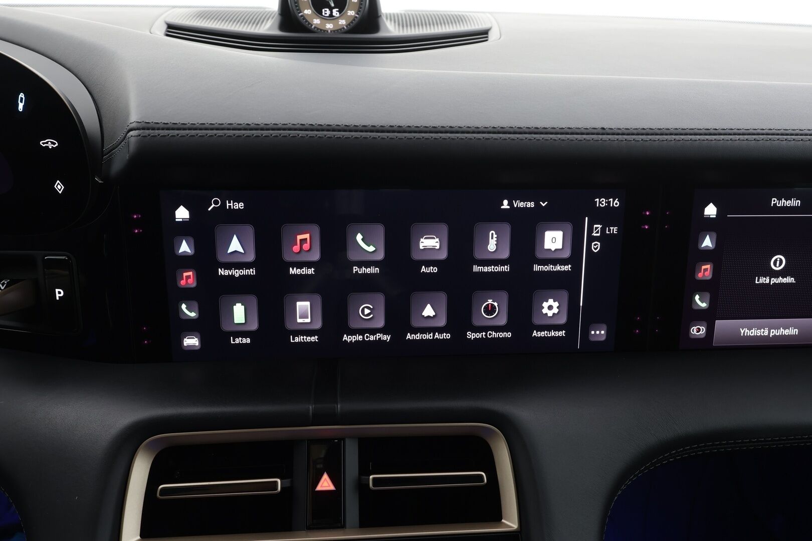 Porsche Taycan 2020 4S 420 kW * Sport-Chrono / Bose / 18-ist muistilla / PDLS+ / PASM / 360 Kamera / Lämpöpumppu * - 1.Om Suomi-auto / Näyttö matkustajalle / Akku kuntotarkastettu / Merkkihuollettu / Kahdet renkaat aluvanteilla