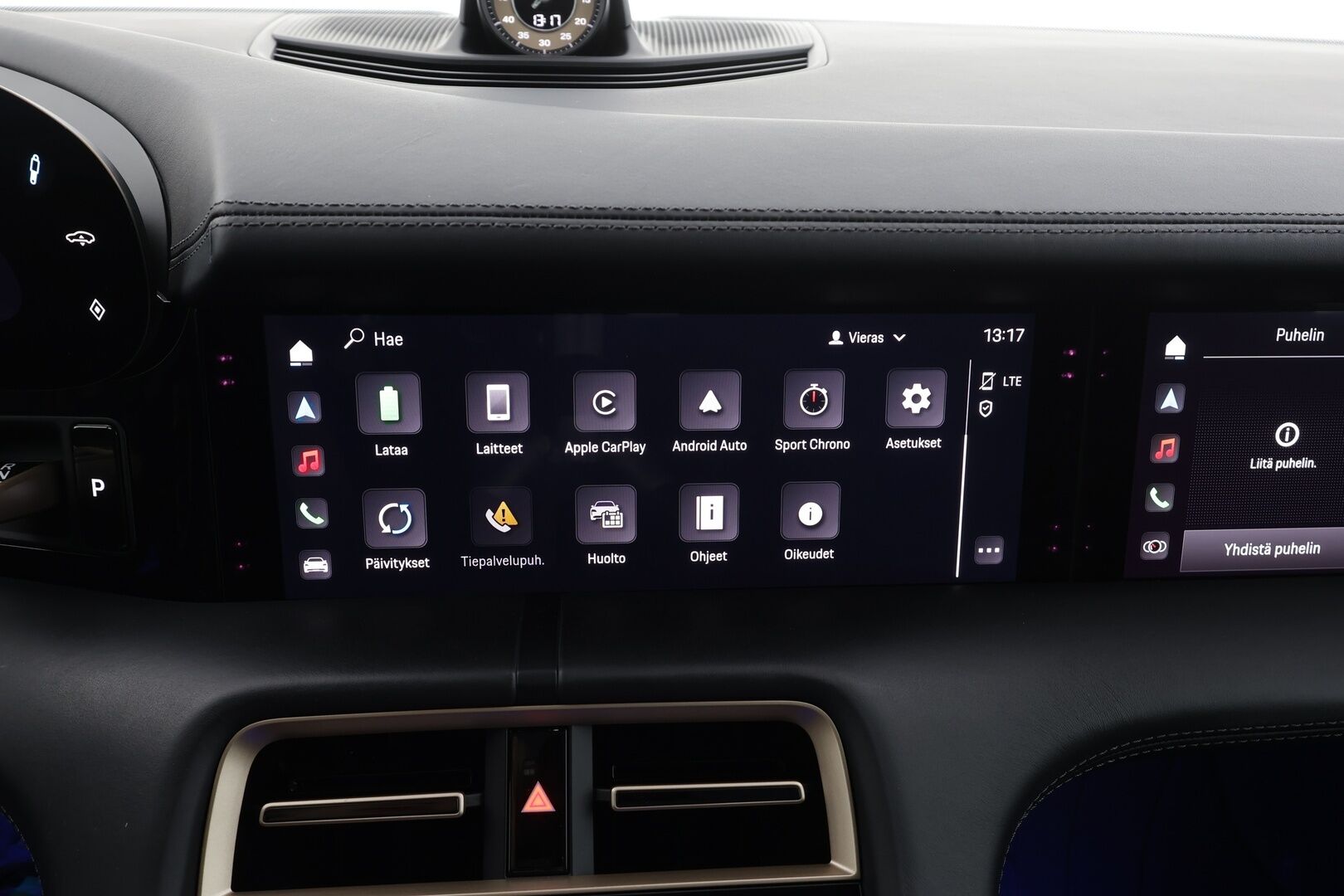 Porsche Taycan 2020 4S 420 kW * Sport-Chrono / Bose / 18-ist muistilla / PDLS+ / PASM / 360 Kamera / Lämpöpumppu * - 1.Om Suomi-auto / Näyttö matkustajalle / Akku kuntotarkastettu / Merkkihuollettu / Kahdet renkaat aluvanteilla