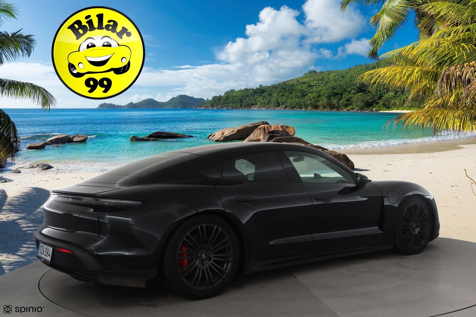 Porsche Taycan 2020 4S 420 kW * Sport-Chrono / Bose / 18-ist muistilla / PDLS+ / PASM / 360 Kamera / Lämpöpumppu * - 1.Om Suomi-auto / Näyttö matkustajalle / Akku kuntotarkastettu / Merkkihuollettu / Kahdet renkaat aluvanteilla