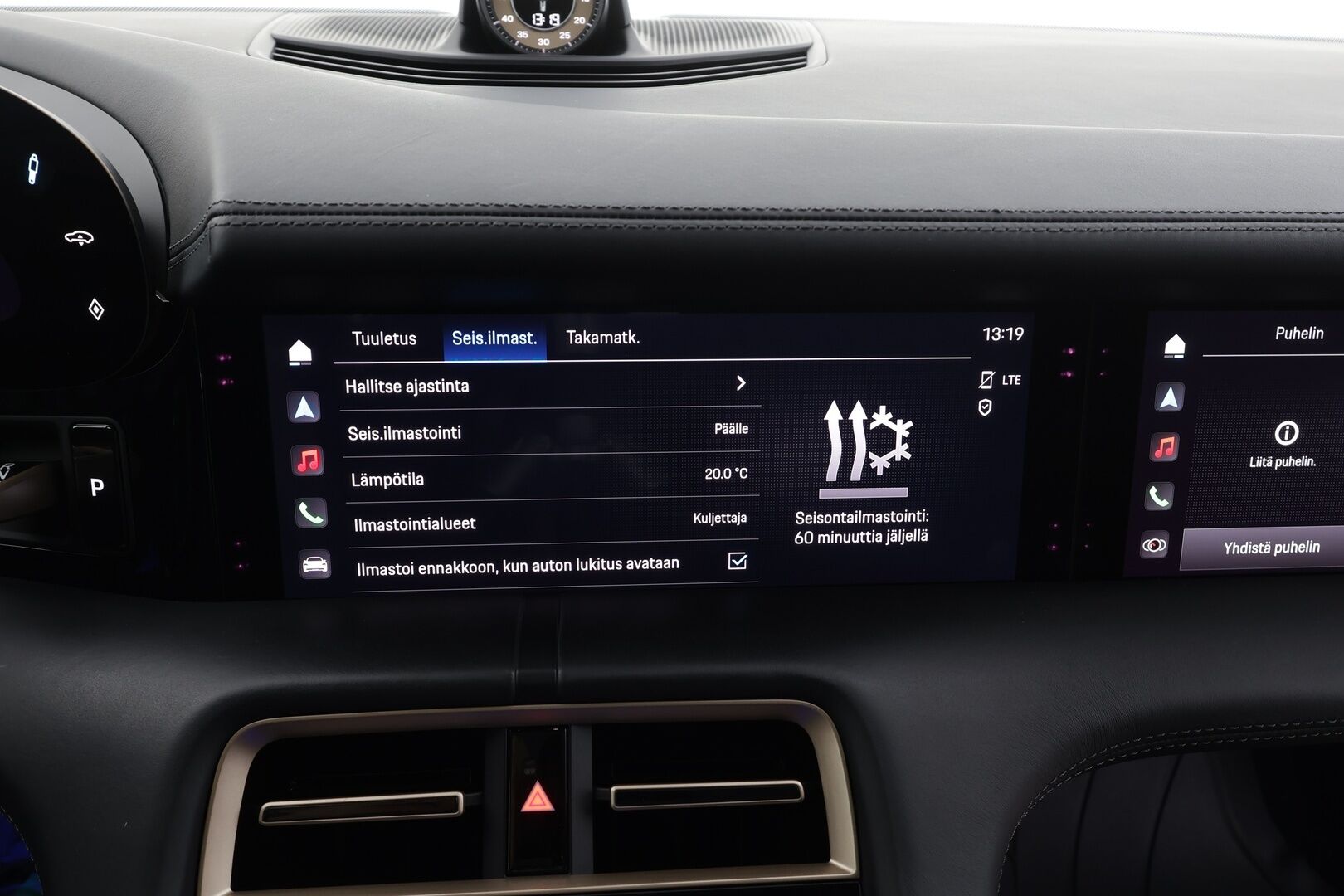 Porsche Taycan 2020 4S 420 kW * Sport-Chrono / Bose / 18-ist muistilla / PDLS+ / PASM / 360 Kamera / Lämpöpumppu * - 1.Om Suomi-auto / Näyttö matkustajalle / Akku kuntotarkastettu / Merkkihuollettu / Kahdet renkaat aluvanteilla