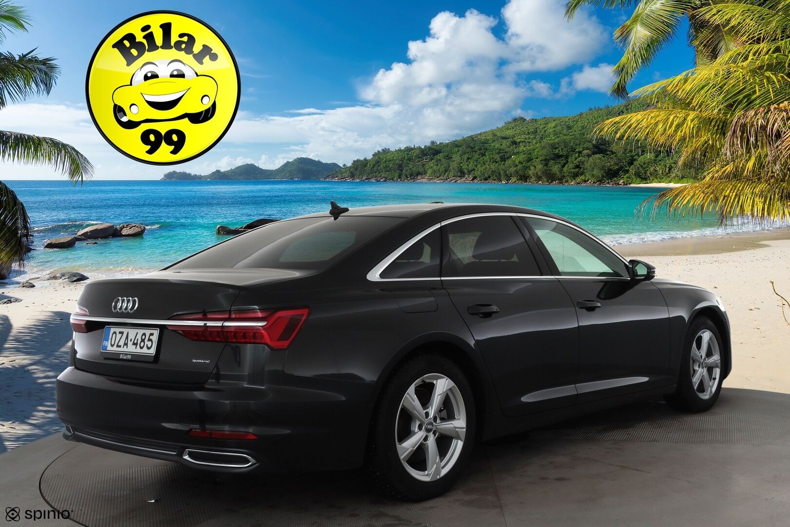 Audi A6 2021 Sedan Business Sport 50 TFSI e quattro S tronic * ACC / Night Vision / 360° / HUD / Muistipenkki / Matrix LED / Navi * - Akku kuntotarkastettu / Imuovet / Sähköpenkit / Kahdet renkaat aluvanteilla / Huippuvarusteet