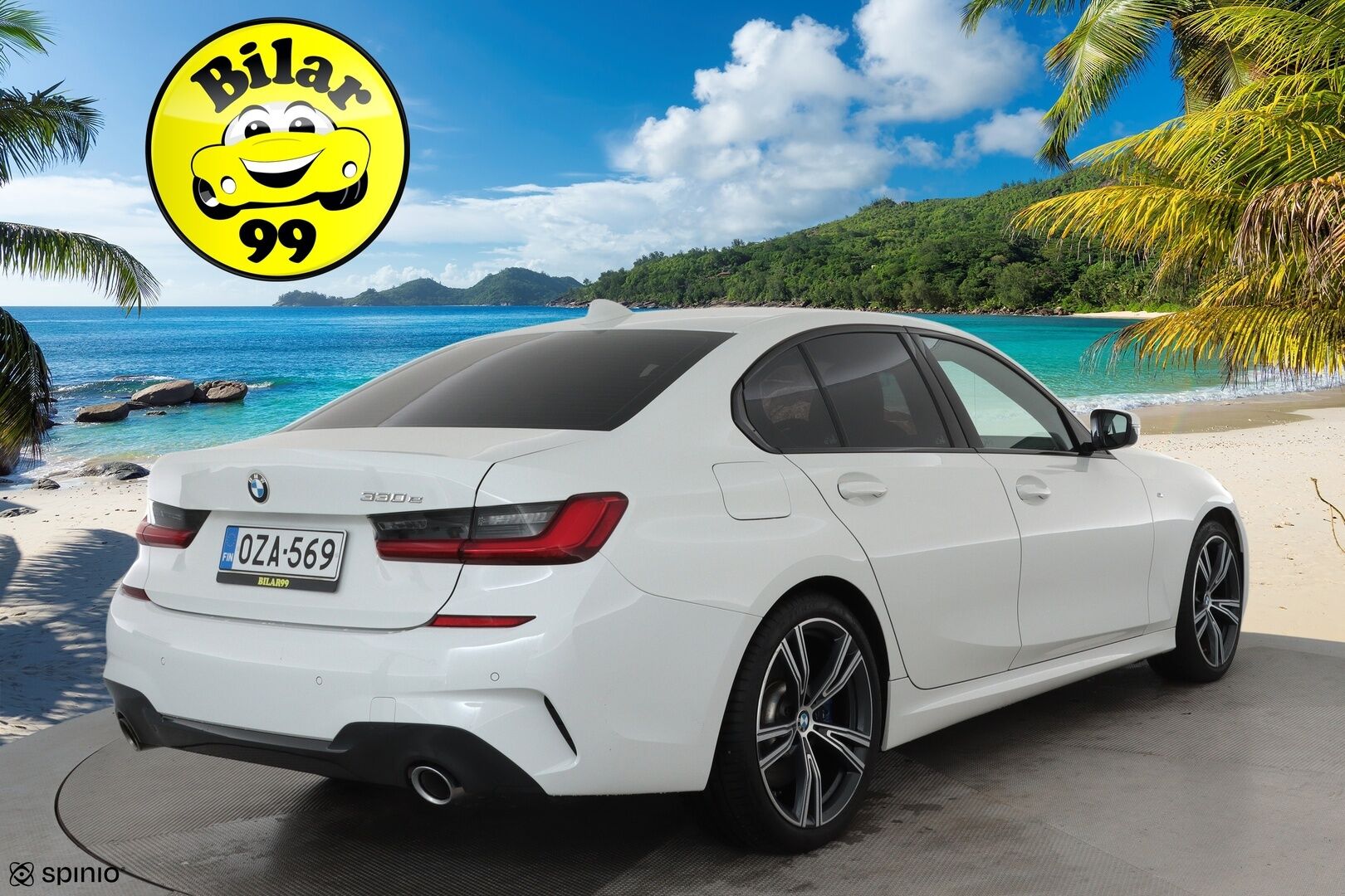 BMW 330 2020 G20 Sedan 330e A Charged Edition M Sport **Sporttipenkit / Digimittaristo / P.tutkat / Navi / Puolinahat** - 1.om Suomi-auto / Merkkhuollettu / Kahdet renkaat aluvanteilla