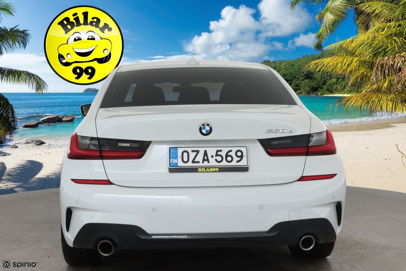BMW 330 2020 G20 Sedan 330e A Charged Edition M Sport **Sporttipenkit / Digimittaristo / P.tutkat / Navi / Puolinahat** - 1.om Suomi-auto / Merkkhuollettu / Kahdet renkaat aluvanteilla
