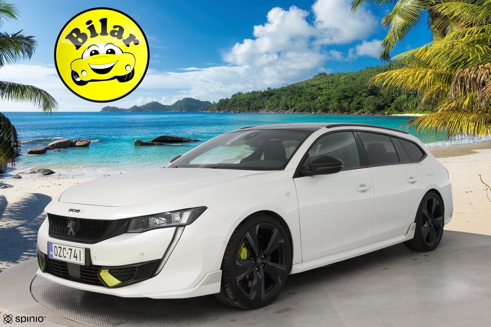 Peugeot 508 2021 SW PSE Hybrid4 360 EAT8-aut - | Lasikatto | ACC | Full-LED | 360 | Focal Audio | Hierova Sportpenkki Muistilla | Suomi-auto | Kahdet renkaat aluvanteilla |