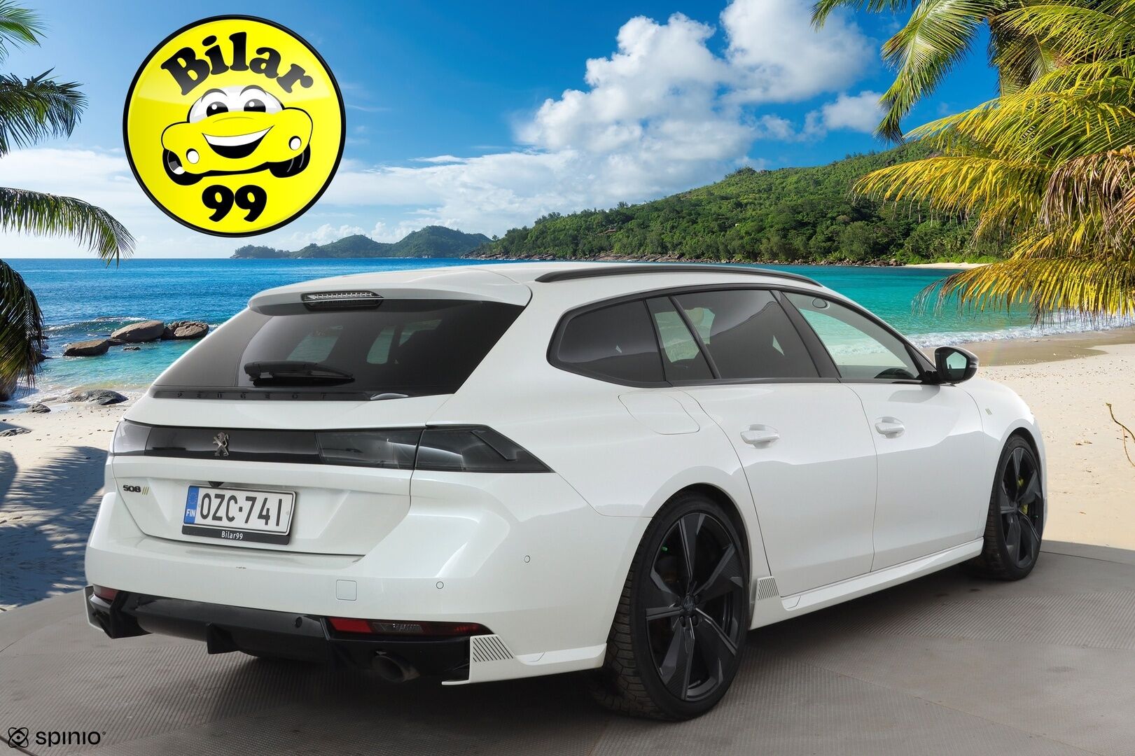 Peugeot 508 2021 SW PSE Hybrid4 360 EAT8-aut - | Lasikatto | ACC | Full-LED | 360 | Focal Audio | Hierova Sportpenkki Muistilla | Suomi-auto | Kahdet renkaat aluvanteilla |