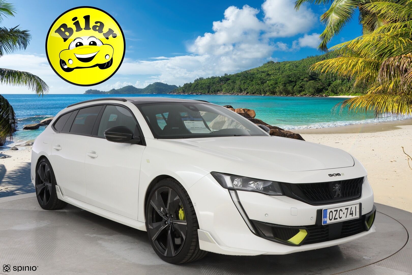 Peugeot 508 2021 SW PSE Hybrid4 360 EAT8-aut - | Lasikatto | ACC | Full-LED | 360 | Focal Audio | Hierova Sportpenkki Muistilla | Suomi-auto | Kahdet renkaat aluvanteilla |