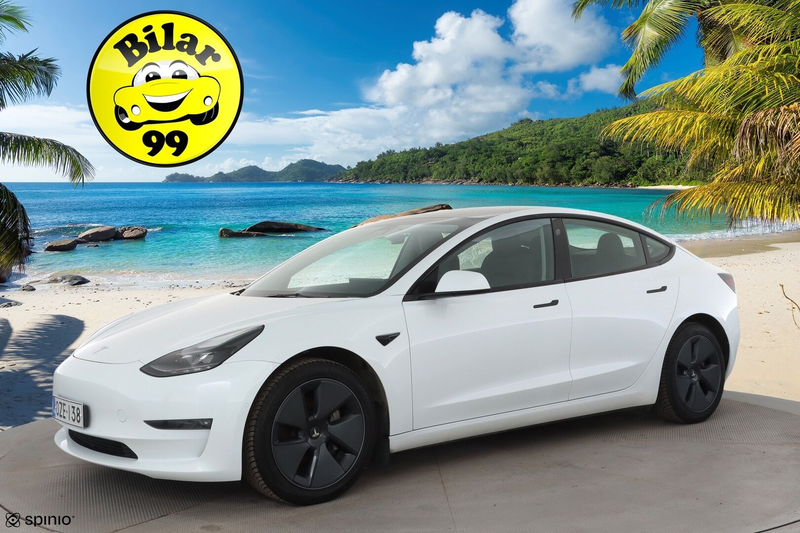 Tesla Model 3 2021 Long Range * ILP / Lasikatto / ACC / Matrix-LED / P.kamera / Muistipenkki / Premium Audio * - 1-om Suomi-auto / 2x Latauskaapelit / Kahdet renkaat aluvanteilla