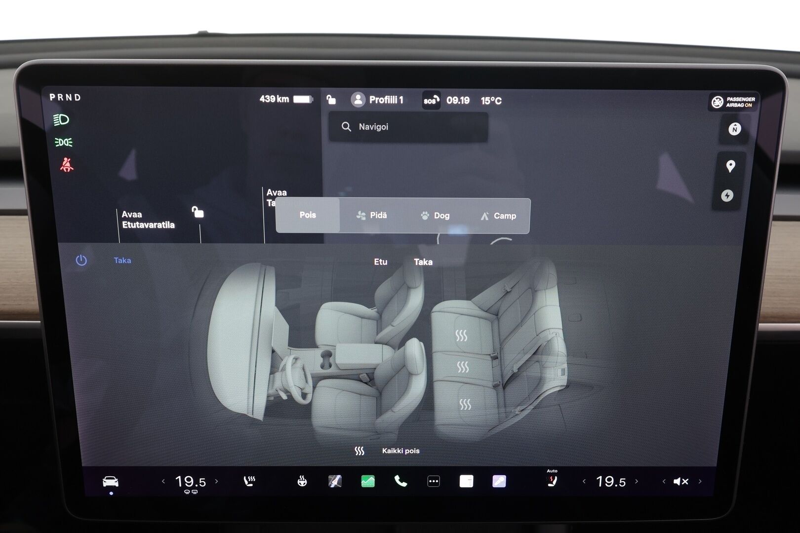 Tesla Model 3 2021 Long Range * ILP / Lasikatto / ACC / Matrix-LED / P.kamera / Muistipenkki / Premium Audio * - 1-om Suomi-auto / 2x Latauskaapelit / Kahdet renkaat aluvanteilla