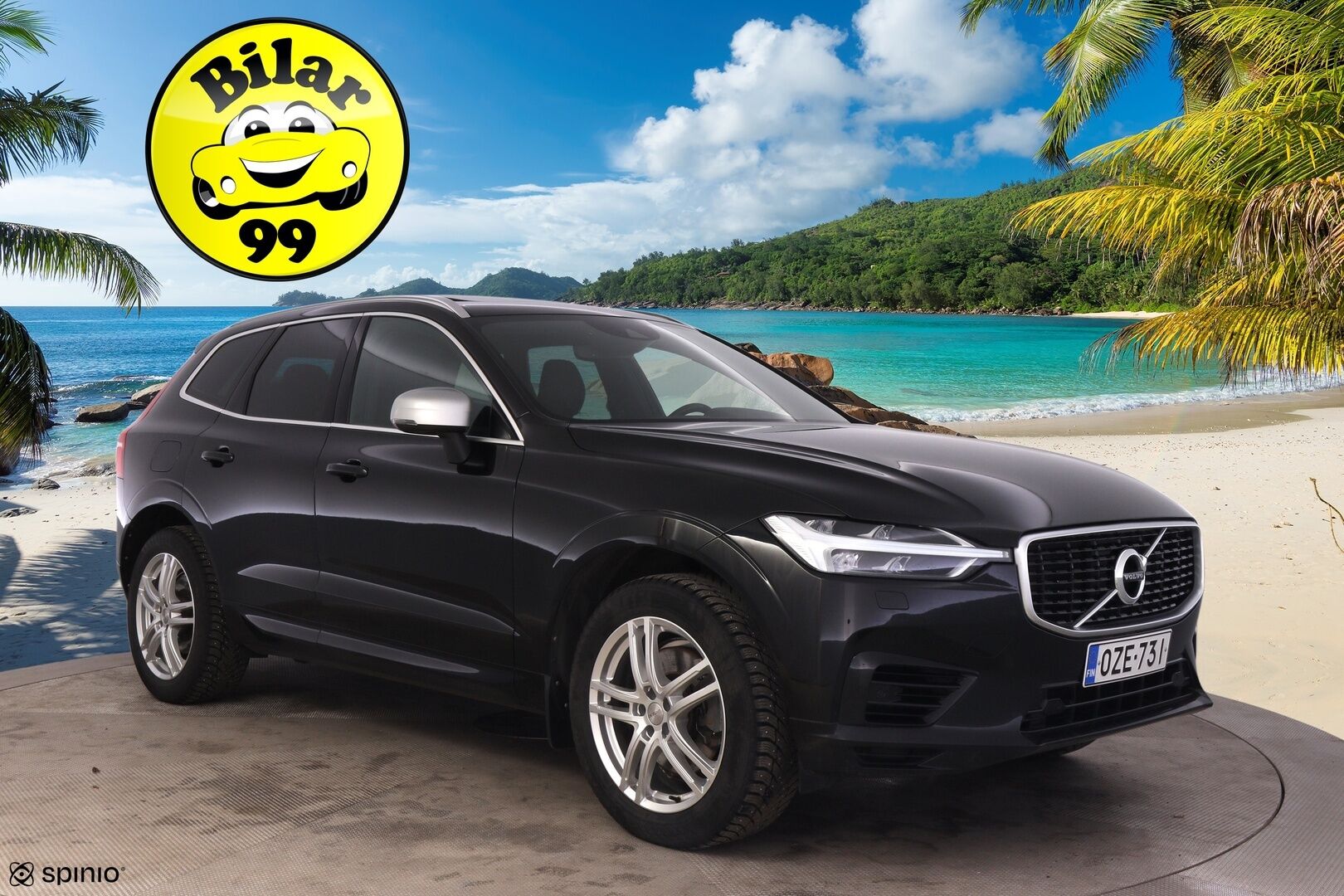 Volvo XC60 2019 T8 AWD R-Design aut* ALV / Webasto / VOC / Pilot assist / Panorama / Vetokoukku / Nahat / Keyless GO / P. tutkat* - SOH 77% / Vasta katsastettu ja huollettu / Talveksi Nokian Hakkapelitta 10 SUV nastat / Kaukovaloautomatiikka/ Ratinlämmitin 