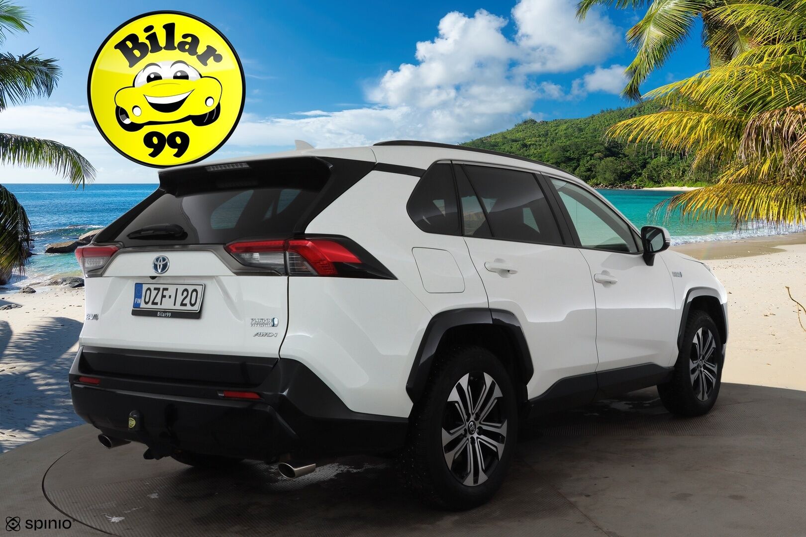 Toyota RAV4 Plug-in 2021 Hybrid 2,5 AWD-i Intense Business * ACC/ Koukku / LED / P.Kamera / Sähköpenkki / Navi / Keyless * - JBL / HUD / Suomi-auto / Kahdet renkaat aluvanteilla / 2x Latauskaapelit / Merkkihuollot