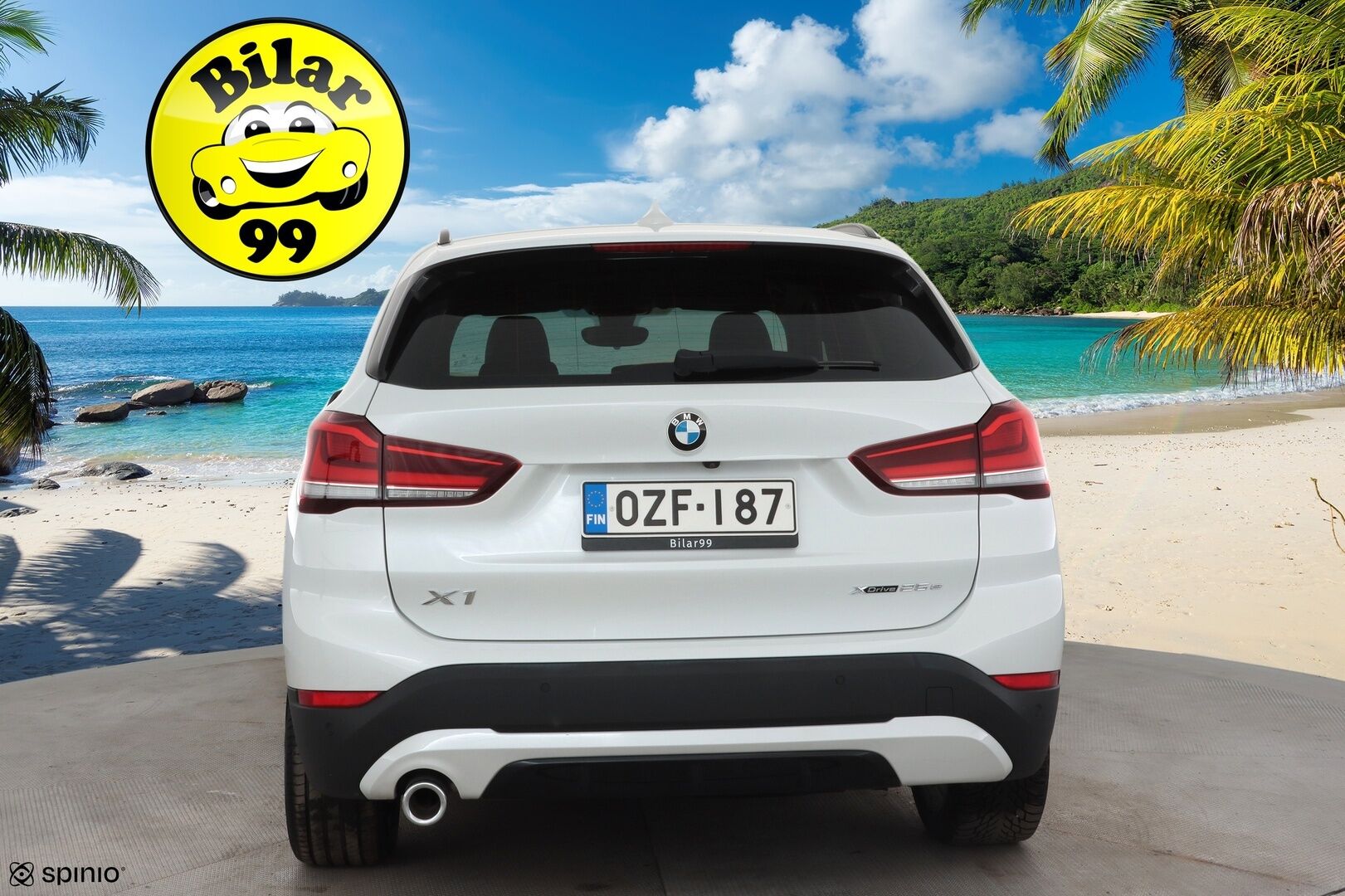 BMW X1 2022 F48 xDrive25e A Charged Edition Sport * HUD / P.kamera / Comfort Access / Puolinahkasisusta / LED / Navi / Sähköluukku * - 1.Om Suomi-auto / Akku kuntotarkastettu SoH 94,2% / Kahdet renkaat aluvanteilla - HULLUT AVAJAISHULINAT KORKOTARJOUS 3,29 %