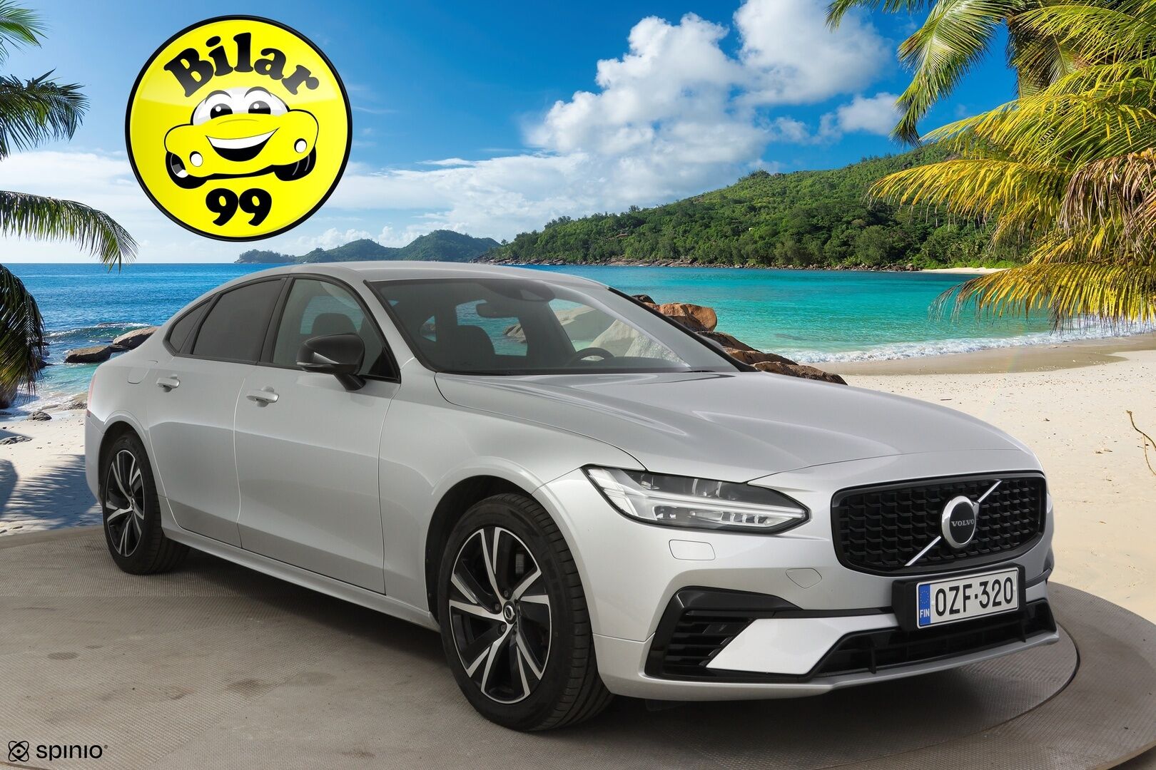 Volvo S90 2021 10.4 KWh T8 AWD Twin Engine R-Design *Facelift / Webasto / Muistipenkit / VOC / Pilot assist / Adapt. LED / P. kamera - 3,99 % KORKOTARJOUS TÄHÄN AUTOON 31.8. ASTI! - R-Design sisä ja ulkopaketti! Kovat varusteet!