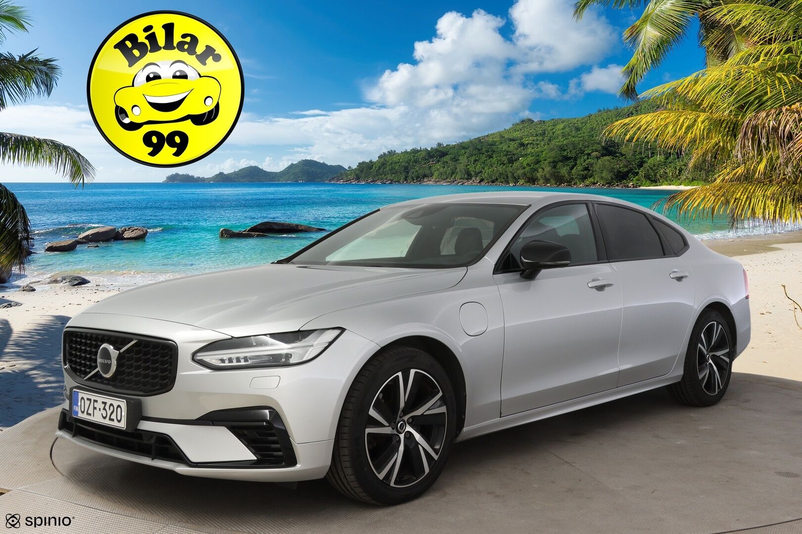 Volvo S90 2021 10.4 KWh T8 AWD Twin Engine R-Design *Facelift / Webasto / Muistipenkit / VOC / Pilot assist / Adapt. LED / P. kamera - 3,99 % KORKOTARJOUS TÄHÄN AUTOON 31.8. ASTI! - R-Design sisä ja ulkopaketti! Kovat varusteet!