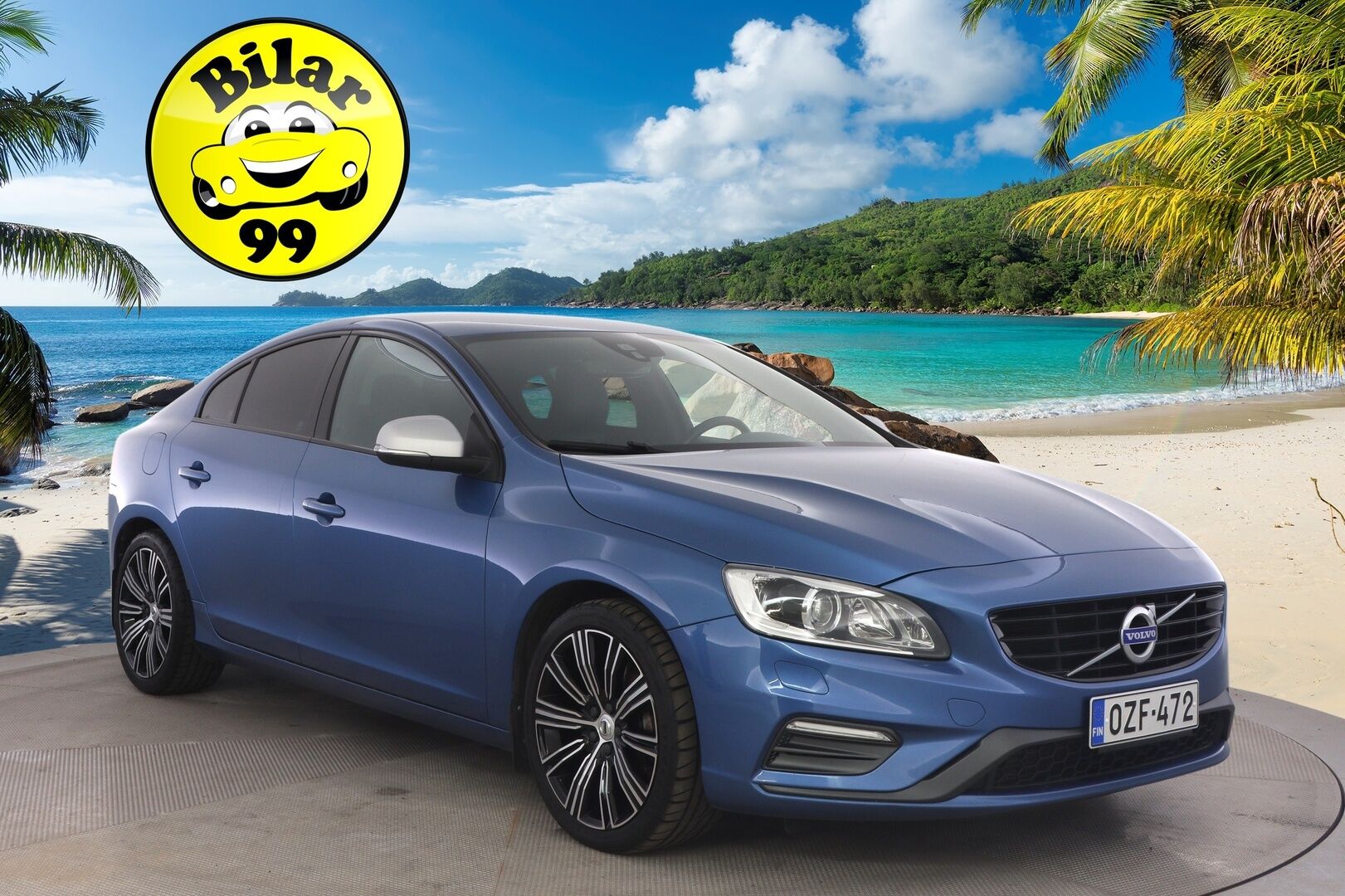 Volvo S60 2017 D5 Business R-Design aut - ** Webasto / Läm. tuulilasi / High Performance Audio / Koukku **