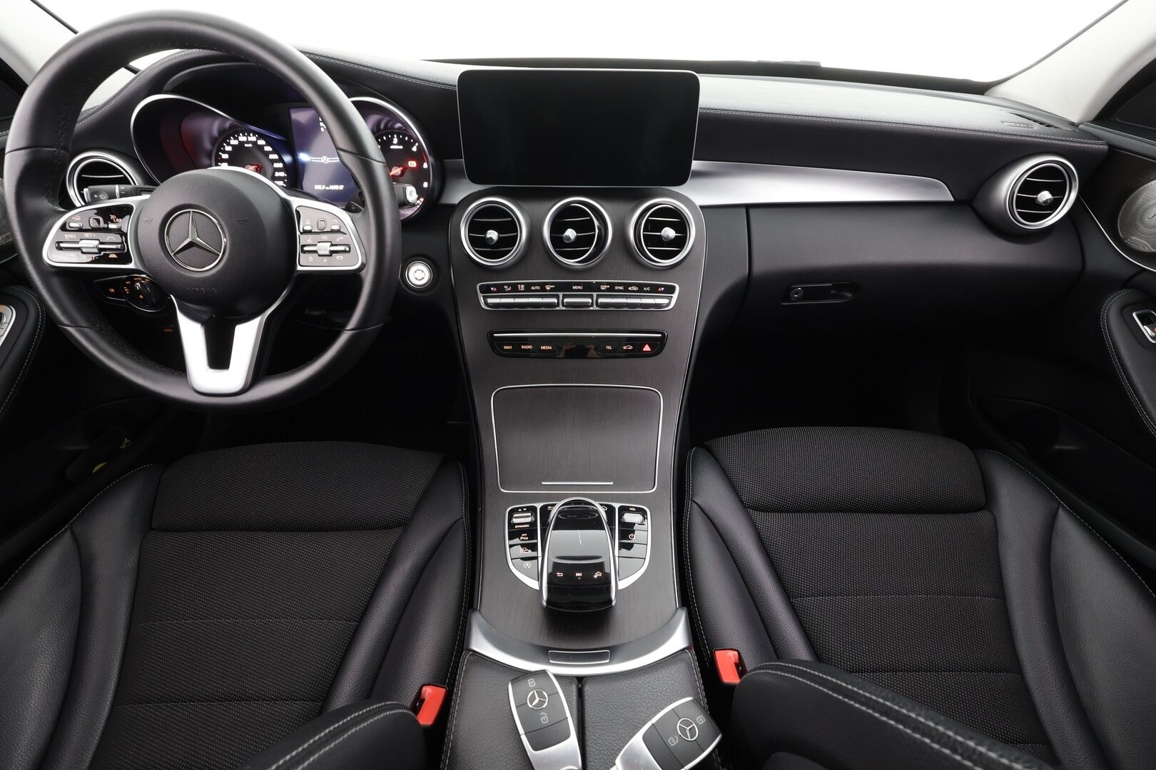 Mercedes-Benz C 2019 220 d T A Business * Burmester / Panorama / Distronic / 360° / LED-High Performance / Sportpenkit / Katveavustin / Navi * - Facelift / Kahdet renkaat - HULLU BLACKWEEK KORKOTARJOUS 2,49%