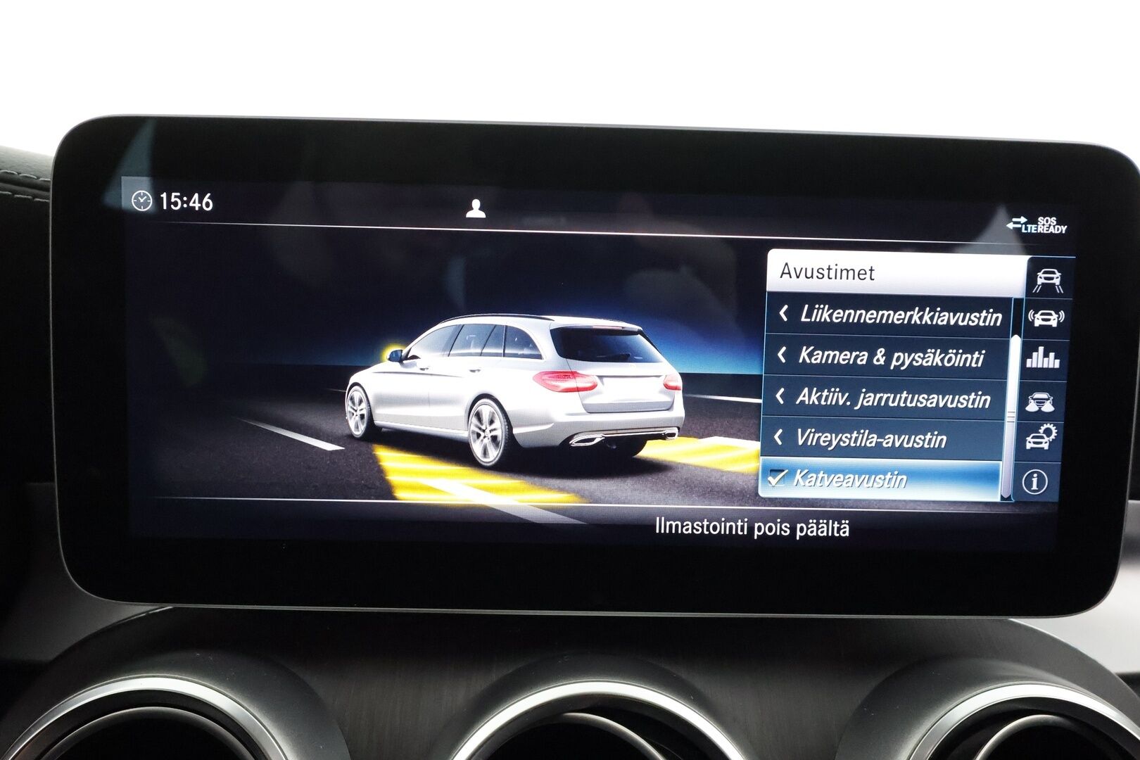 Mercedes-Benz C 2019 220 d T A Business * Burmester / Panorama / Distronic / 360° / LED-High Performance / Sportpenkit / Katveavustin / Navi * - Facelift / Kahdet renkaat - HULLU BLACKWEEK KORKOTARJOUS 2,49%