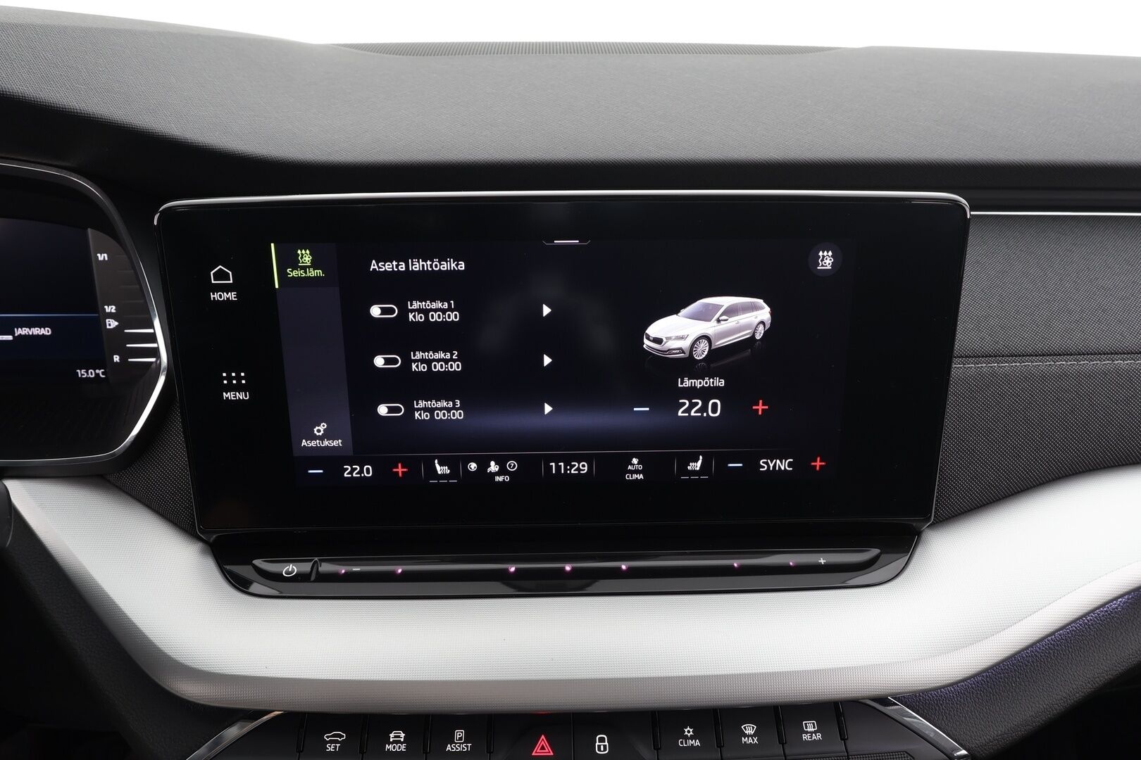 Skoda Octavia 2022 Combi 1.5 TSI Style eTEC DSG * Webasto / ACC / Matrix-LED / P.kamera / Navi / Kaistavahti / Keyless * - 1-om Suomi-auto / Kahdet renkaat