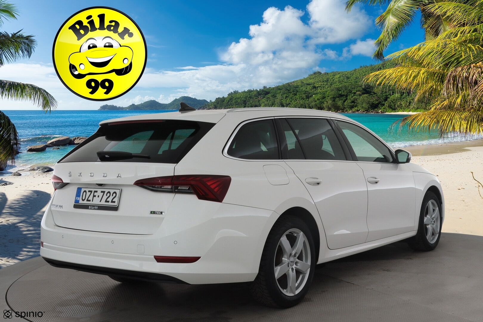 Skoda Octavia 2022 Combi 1.5 TSI Style eTEC DSG * Webasto / ACC / Matrix-LED / P.kamera / Navi / Kaistavahti / Keyless * - 1-om Suomi-auto / Kahdet renkaat