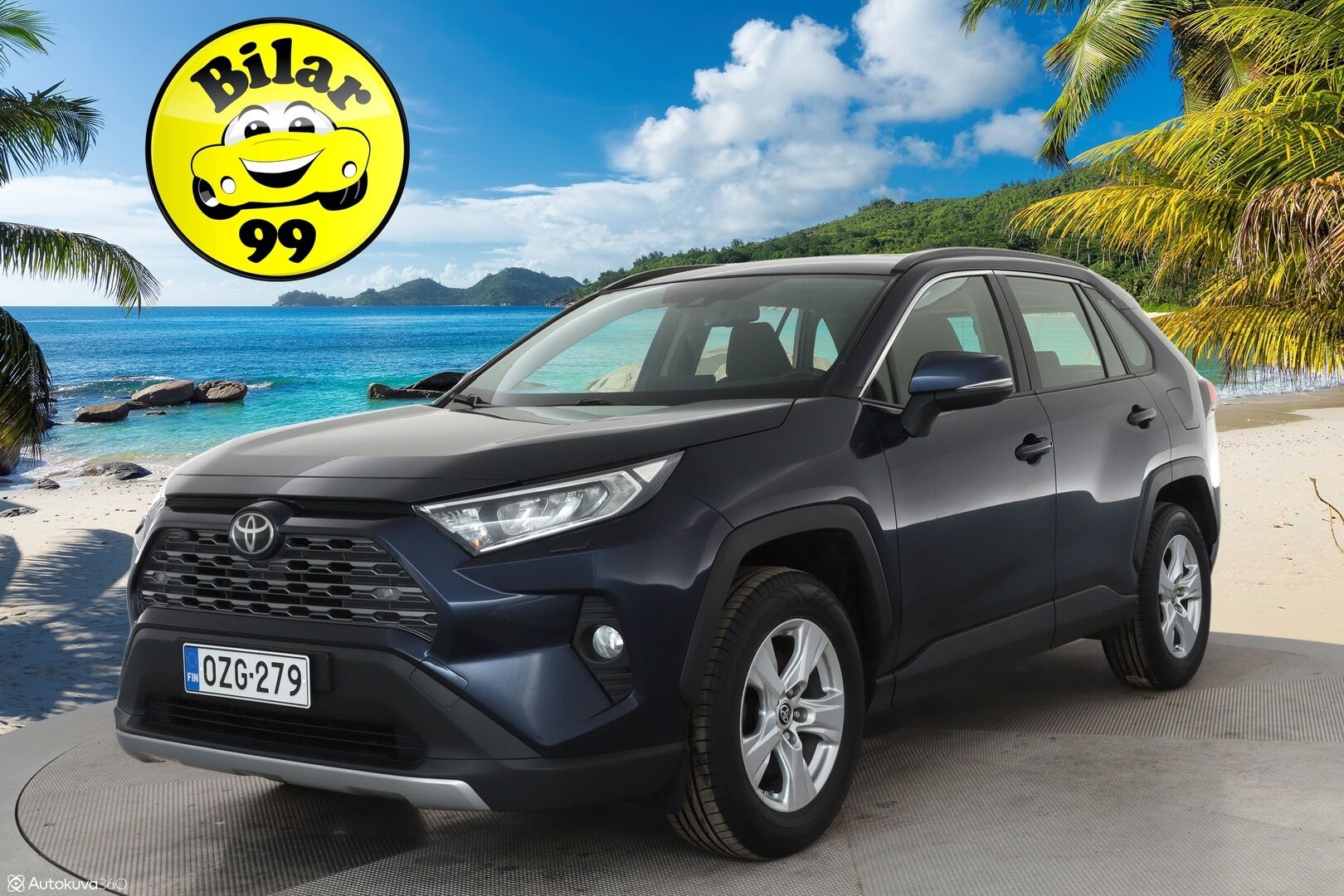 Toyota RAV4 2021 2,0 VVT-iE Business Multidrive S ** 1-Om Suomi auto / Adapt.vakkari / Koukku / P.kamera / Keyless / Apple&Android / Lohkolämmitin / Navi - 2x renkaat / Rattilämmitin 