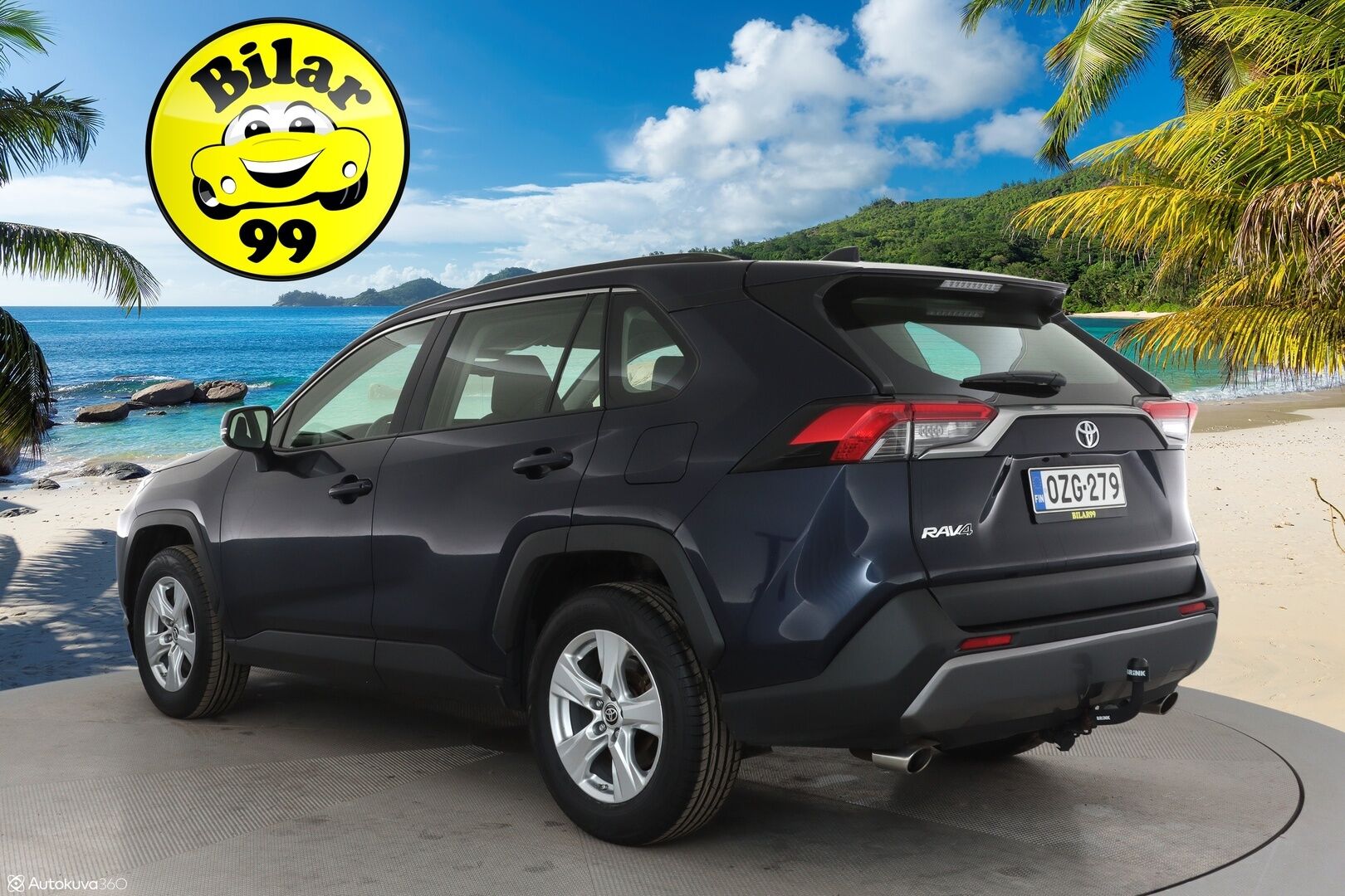 Toyota RAV4 2021 2,0 VVT-iE Business Multidrive S ** 1-Om Suomi auto / Adapt.vakkari / Koukku / P.kamera / Keyless / Apple&Android / Lohkolämmitin / Navi - 2x renkaat / Rattilämmitin 