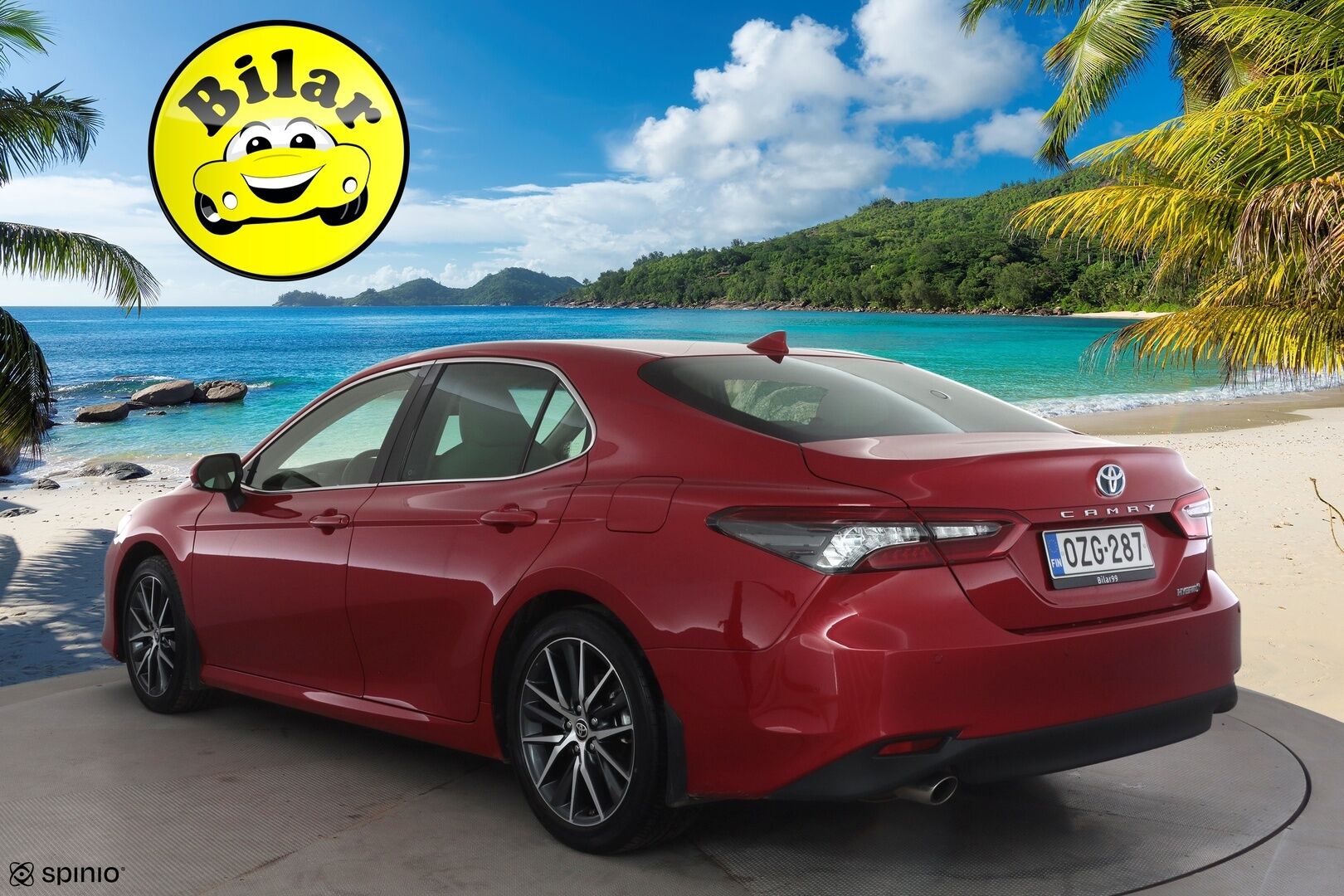 Toyota Camry 2021 2,5 Hybrid Premium - | HUD | ACC | Ilmastoitu Muistipenkki | 360 | JBL | LED | Navi | Katveavustin | Kaistavahti | Keyless | Ratinlämmitys | Facelift | 1-om Suomi-auto | Kahdet renkaat | Merkkihuollot | 
