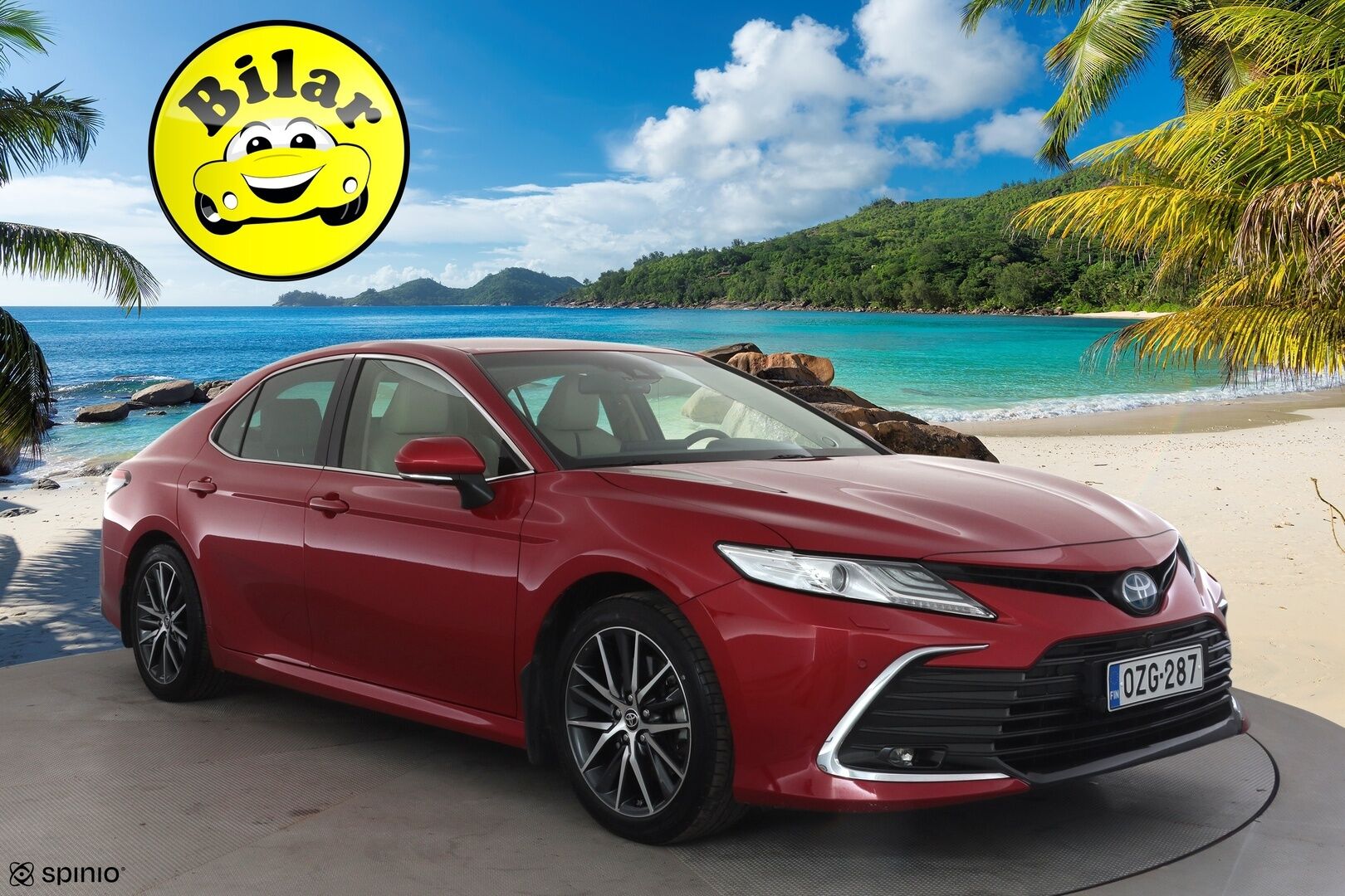 Toyota Camry 2021 2,5 Hybrid Premium - | HUD | ACC | Ilmastoitu Muistipenkki | 360 | JBL | LED | Navi | Katveavustin | Kaistavahti | Keyless | Ratinlämmitys | Facelift | 1-om Suomi-auto | Kahdet renkaat | Merkkihuollot | 