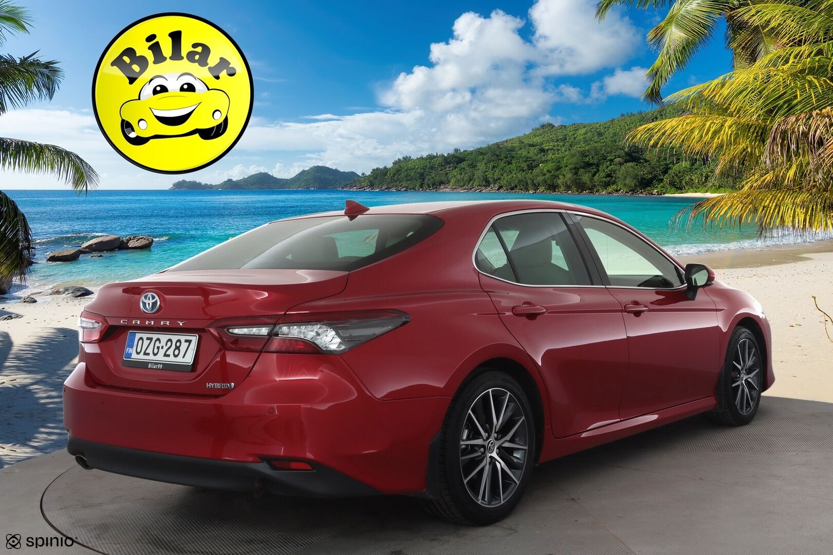 Toyota Camry 2021 2,5 Hybrid Premium - | HUD | ACC | Ilmastoitu Muistipenkki | 360 | JBL | LED | Navi | Katveavustin | Kaistavahti | Keyless | Ratinlämmitys | Facelift | 1-om Suomi-auto | Kahdet renkaat | Merkkihuollot | 