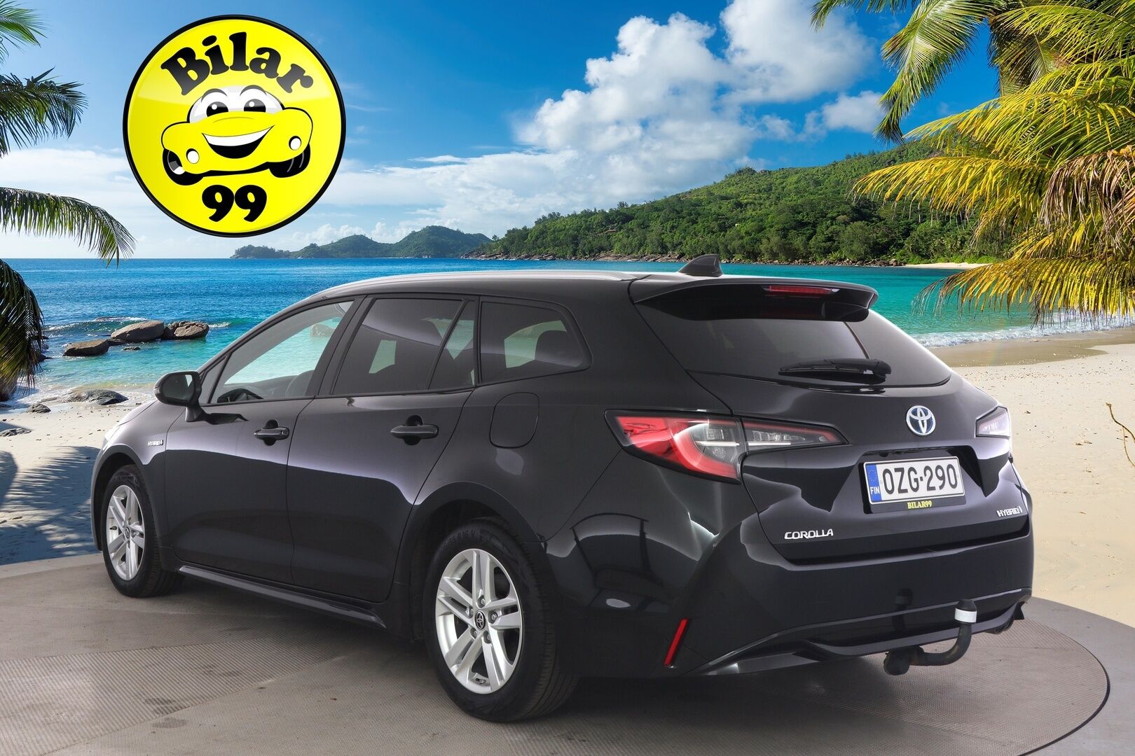 Toyota Corolla 2021 Touring Sports 2,0 Hybrid Active Edition * 2-omisteinen / Vetokoukku / Adapt.vakkari / Kaistavahti / Navi / Digimittari* - Merkkihuollettu vetokoukullinen Corolla 2.0 litraisella moottorilla! / Juuri katsastettu!