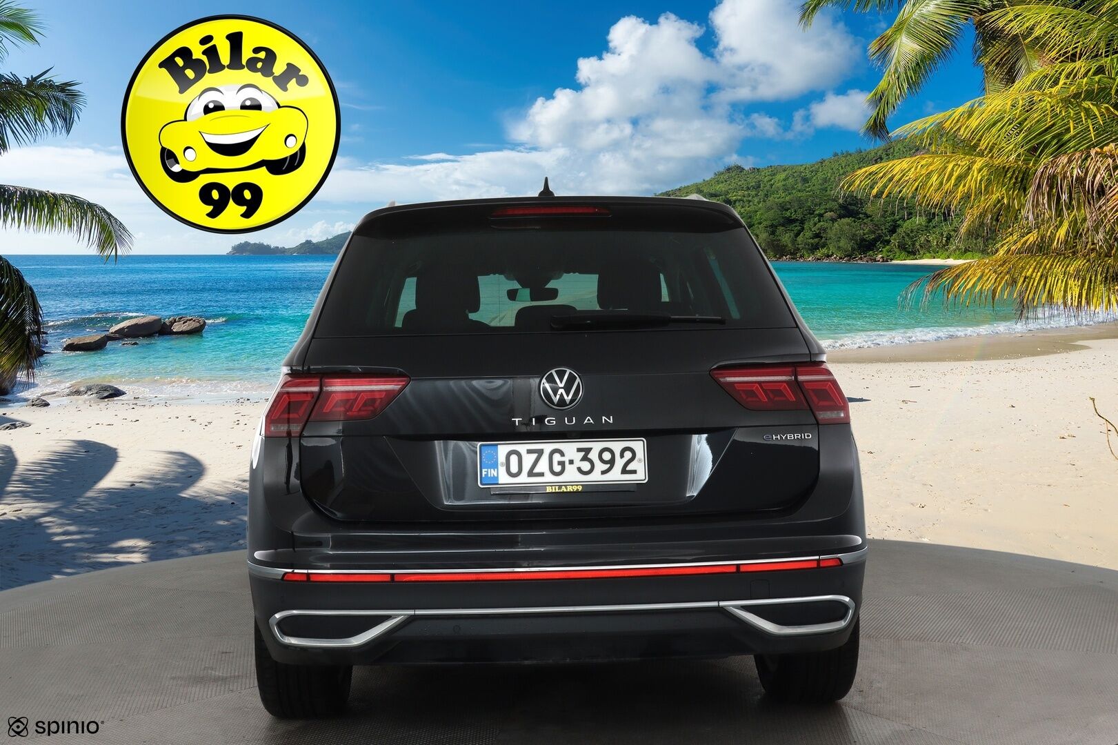 Volkswagen Tiguan 2022 Style eHybrid 180 kW DSG **ACC / IQ.Light / Koukku / Hierovat penkit / P.kamera / KeylessGo** - 1.Om Suomi-auto / Kahdet renkaat aluvanteilla / Merkkihuollettu