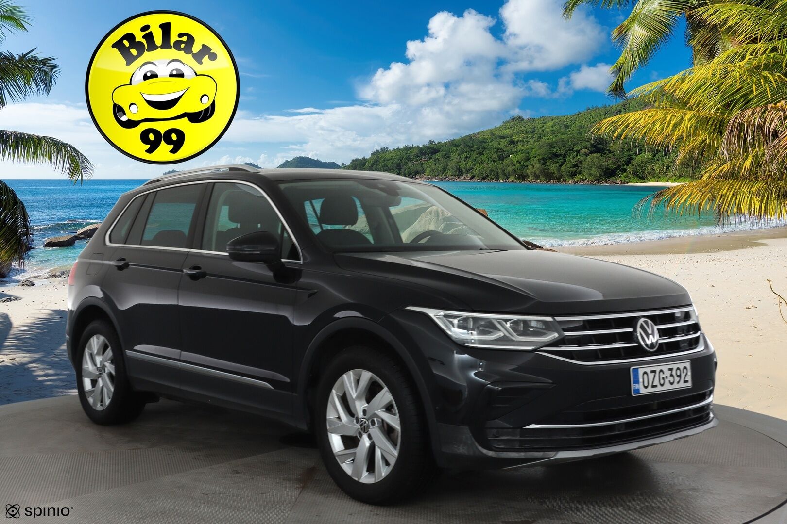 Volkswagen Tiguan 2022 Style eHybrid 180 kW DSG **ACC / IQ.Light / Koukku / Hierovat penkit / P.kamera / KeylessGo** - 1.Om Suomi-auto / Kahdet renkaat aluvanteilla / Merkkihuollettu
