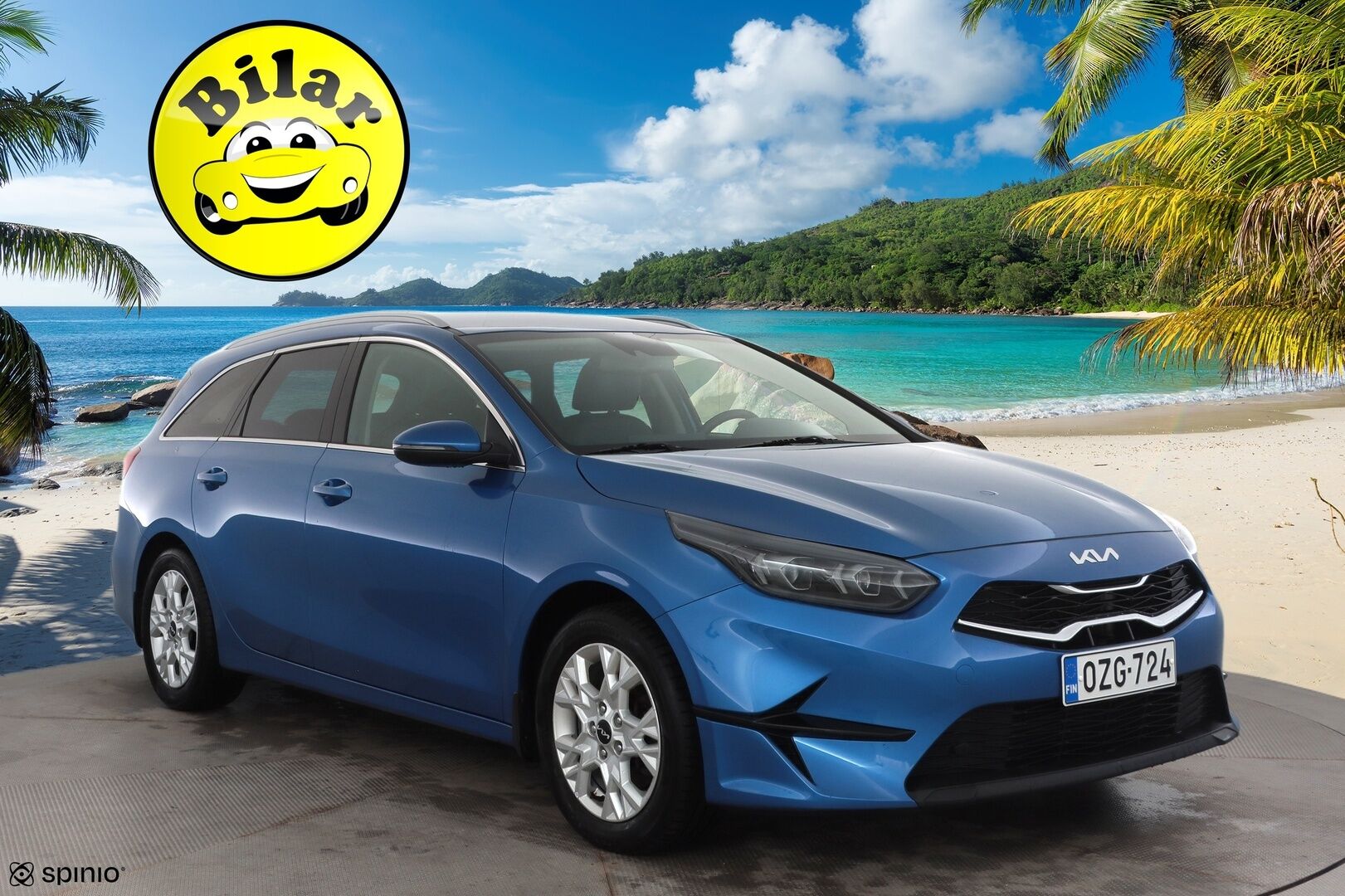Kia Ceed 2022 1,5 T-GDI 160hv EX SW DCT - | Facelift | Koukku | LED | Puolinahat | P.kamera | Lane Assist | Navi | Lämm. ratti | Lohko+sisälämmitin | Apple & Android | 2x renkaat aluin | 