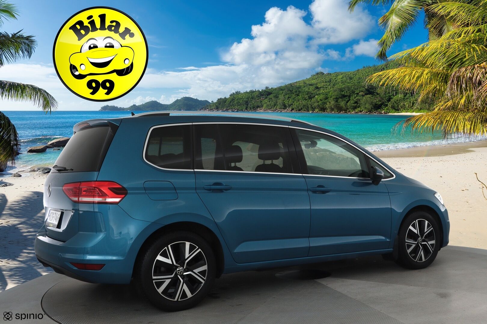 Volkswagen Touran 2021 Highline 2,0 TDI SCR 110 kW DSG 7-Paik *Webasto /  ACC / LED-valot / Tutkat / Navi / Digimittaristo / Apple&Android* - Suomi-auto / Kahdet Renkaat / ALV / Viimeisin huolto 7 / 25