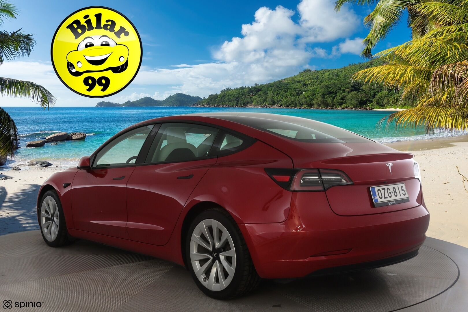 Tesla Model 3 2021 Standard Range Plus * Lämpöpumppu / Adapt.Vakkari / Matrix LED / Muistipenkki / Navi / Keyless / Upea - 1-om Suomi-auto / Akku kuntotarkastettu SoH 93,1% / 2x Latauskaapelit / Kahdet renkaat
