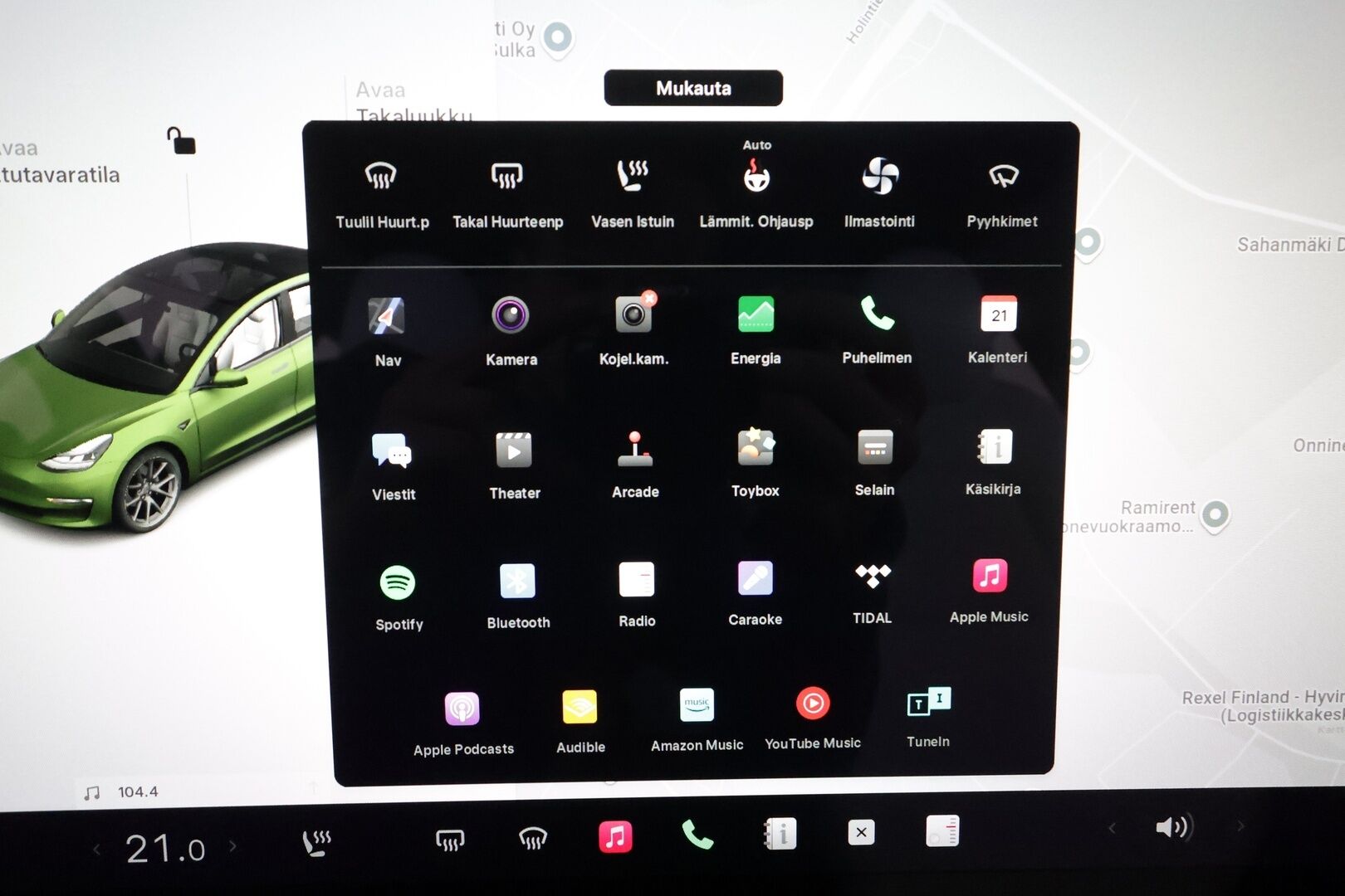 Tesla Model 3 2021 Standard Range Plus * Lasikatto / ILP / ACC / Matrix-LED / Muistipenkki / Navi / Kaistavahti / Keyless * - 1-om Suomi-auto / Akku kuntotarkastettu SoH 93,1% / 2x Latauskaapelit / Kahdet renkaat