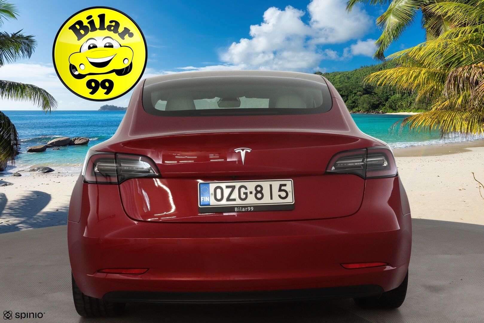 Tesla Model 3 2021 Standard Range Plus * Lämpöpumppu / Adapt.Vakkari / Matrix LED / Muistipenkki / Navi / Keyless / Upea - 1-om Suomi-auto / Akku kuntotarkastettu SoH 93,1% / 2x Latauskaapelit / Kahdet renkaat - HULLUT BLACKWEEK JATKOT - KORKOTARJOUS 2,49%