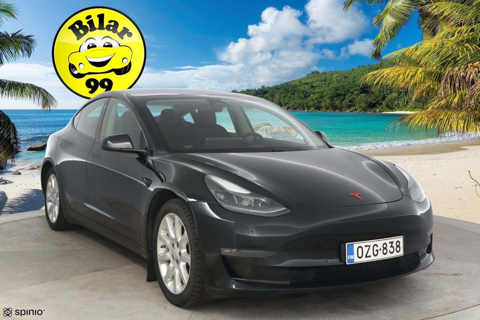 Tesla Model 3 2021 Long Range * Vetokoukku / Matrix LED / ILP / Lasikatto / Sähkökontti * - Juuri saapunut! / 2x Vanteet & Renkaat - HULLUT AVAJAISHULINAT KORKOTARJOUS 3,29 %
