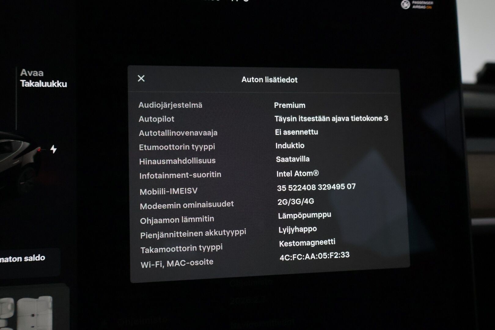 Tesla Model 3 2021 Long Range * Vetokoukku / Matrix LED / ILP / Lasikatto / Sähkökontti * - Juuri saapunut! / 2x Vanteet & Renkaat - HULLUT AVAJAISHULINAT KORKOTARJOUS 3,29 %