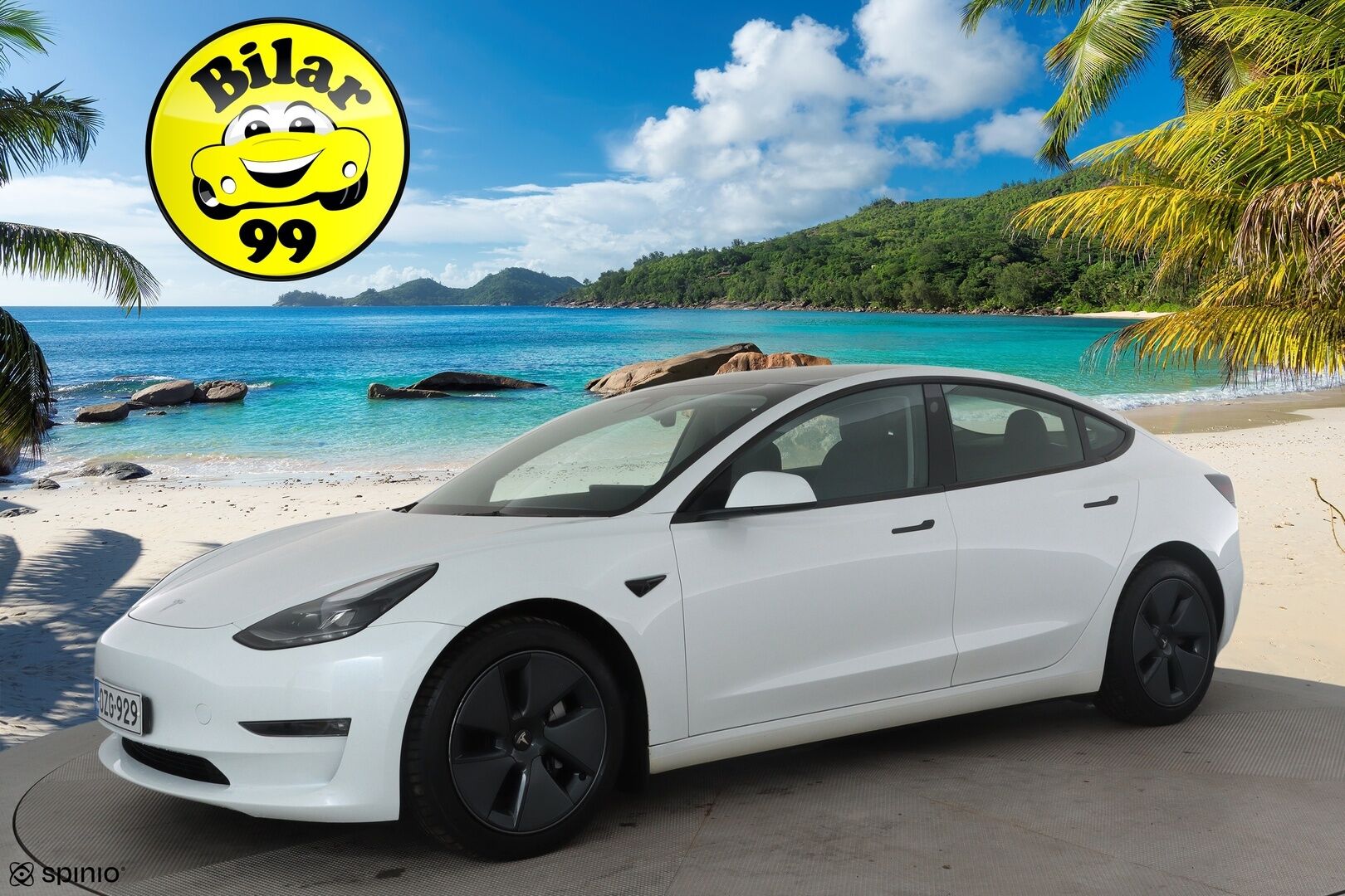 Tesla Model 3 2021 Long Range *Lämpöpumppu / Autopilot / Lasikatto / Premium Audio / Nahkasisusta / P.kamera* - Akku kuntotarkastettu SOH 93,8% / 1-om. Suomi-auto / 2x vanteet